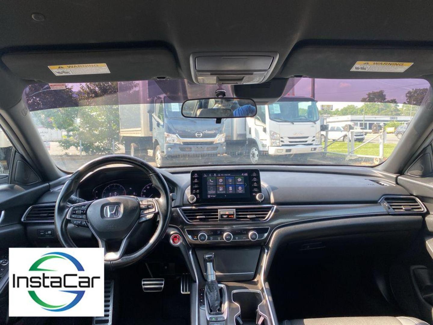 2021 Crystal Black Pearl /Black Honda Accord Sport (1HGCV1F38MA) with an 4 Cyl, 1.5L engine, CVT transmission, located at 6520 E. Independence Blvd., Charlotte, NC, 28212, 35.146019, -80.723465 - Apple CarPlay: Seamless smartphone integration for the vehicle - stay connected and entertained on the go! This 2021 Honda Accord offers Android Auto for seamless smartphone integration. This mid-size car has auto-adjust speed for safe following. The leather seats in this Honda Accord are a must fo - Photo#28