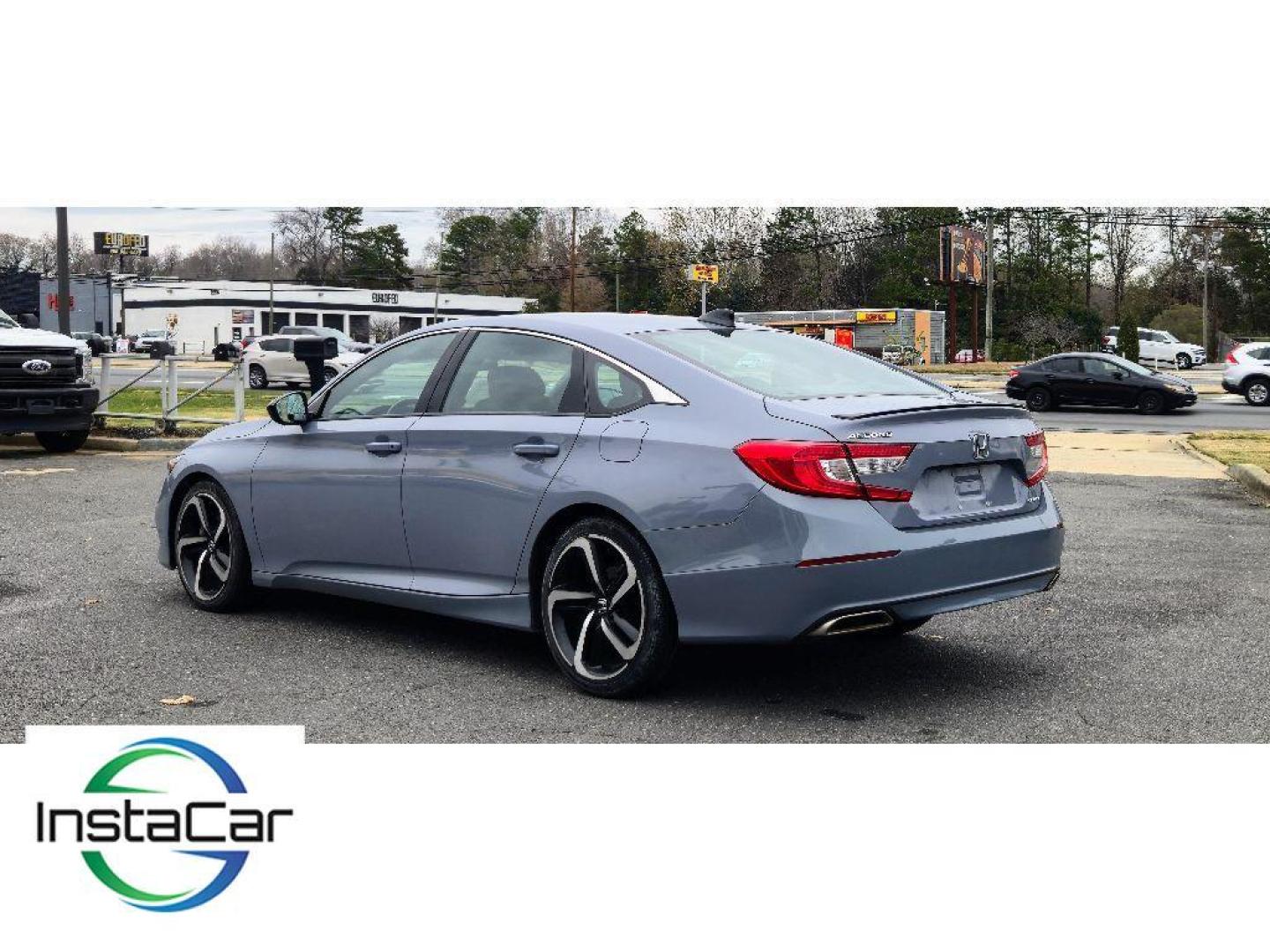 2021 Crystal Black Pearl /Black Honda Accord Sport (1HGCV1F38MA) with an 4 Cyl, 1.5L engine, CVT transmission, located at 6520 E. Independence Blvd., Charlotte, NC, 28212, 35.146019, -80.723465 - The Honda Accord offers Apple CarPlay for seamless connectivity. The leather seats in the Honda Accord are a must for buyers looking for comfort, durability, and style. This model keeps you comfortable with Auto Climate. See what's behind you with the back up camera on this mid-size car. This Honda - Photo#4