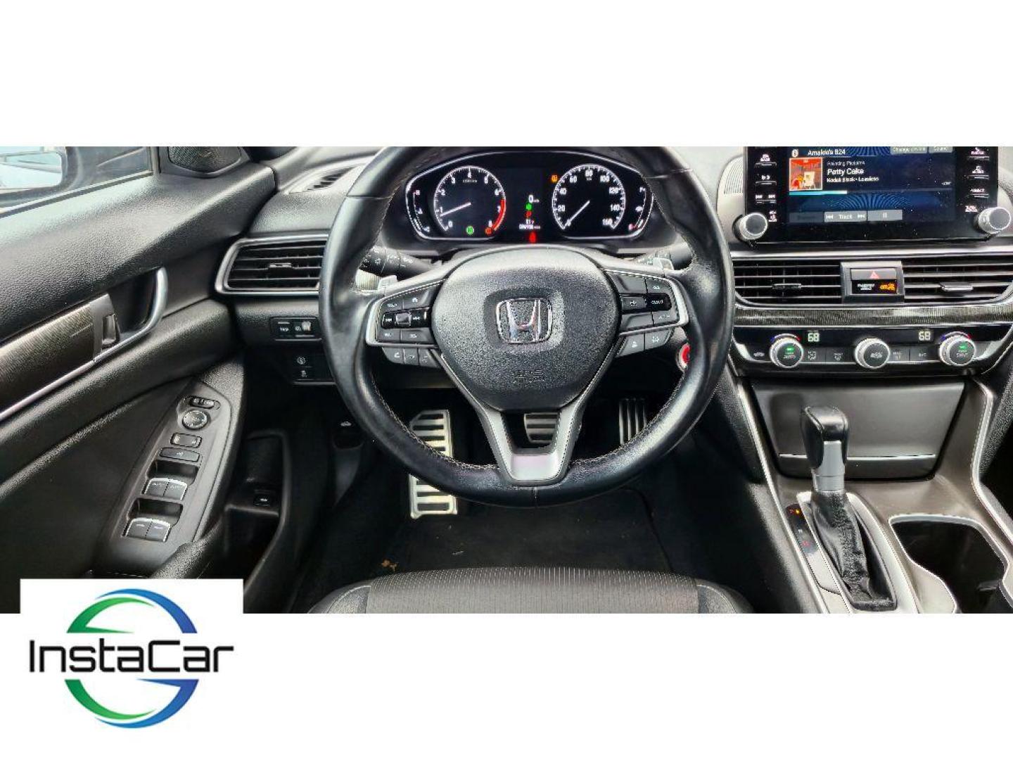 2021 Crystal Black Pearl /Black Honda Accord Sport (1HGCV1F38MA) with an 4 Cyl, 1.5L engine, CVT transmission, located at 6520 E. Independence Blvd., Charlotte, NC, 28212, 35.146019, -80.723465 - The Honda Accord offers Apple CarPlay for seamless connectivity. The leather seats in the Honda Accord are a must for buyers looking for comfort, durability, and style. This model keeps you comfortable with Auto Climate. See what's behind you with the back up camera on this mid-size car. This Honda - Photo#13