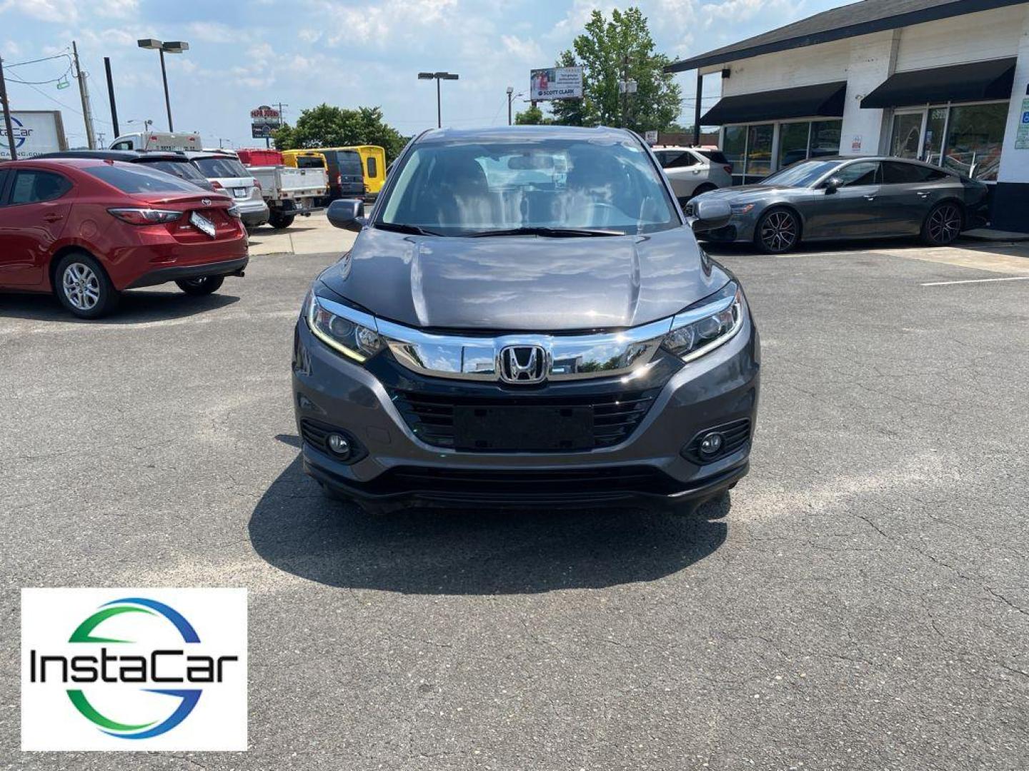 2021 Gray Honda HR-V LX (3CZRU5H30MM) with an 4 Cyl, 1.8L engine, CVT transmission, located at 6520 E. Independence Blvd., Charlotte, NC, 28212, 35.146019, -80.723465 - Discover the perfect blend of style, efficiency, and practicality with this pre-owned 2021 Honda HR-V LX. Designed for urban adventures and weekend getaways, this compact SUV offers a reliable and smooth driving experience with its 1.8L 4-cylinder engine. Known for its exceptional fuel economy, the - Photo#7