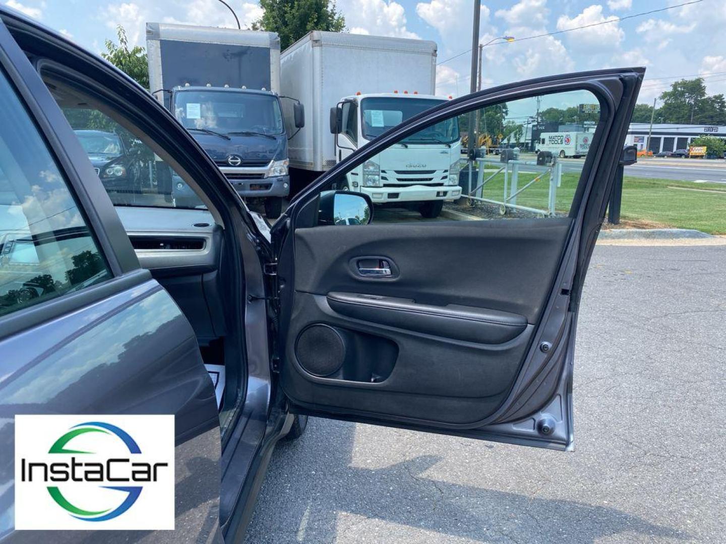 2021 Gray Honda HR-V LX (3CZRU5H30MM) with an 4 Cyl, 1.8L engine, CVT transmission, located at 6520 E. Independence Blvd., Charlotte, NC, 28212, 35.146019, -80.723465 - Discover the perfect blend of style, efficiency, and practicality with this pre-owned 2021 Honda HR-V LX. Designed for urban adventures and weekend getaways, this compact SUV offers a reliable and smooth driving experience with its 1.8L 4-cylinder engine. Known for its exceptional fuel economy, the - Photo#22
