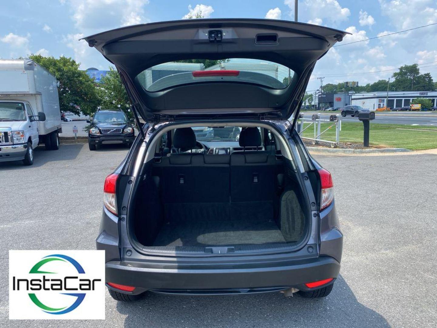 2021 Gray Honda HR-V LX (3CZRU5H30MM) with an 4 Cyl, 1.8L engine, CVT transmission, located at 6520 E. Independence Blvd., Charlotte, NC, 28212, 35.146019, -80.723465 - Discover the perfect blend of style, efficiency, and practicality with this pre-owned 2021 Honda HR-V LX. Designed for urban adventures and weekend getaways, this compact SUV offers a reliable and smooth driving experience with its 1.8L 4-cylinder engine. Known for its exceptional fuel economy, the - Photo#29