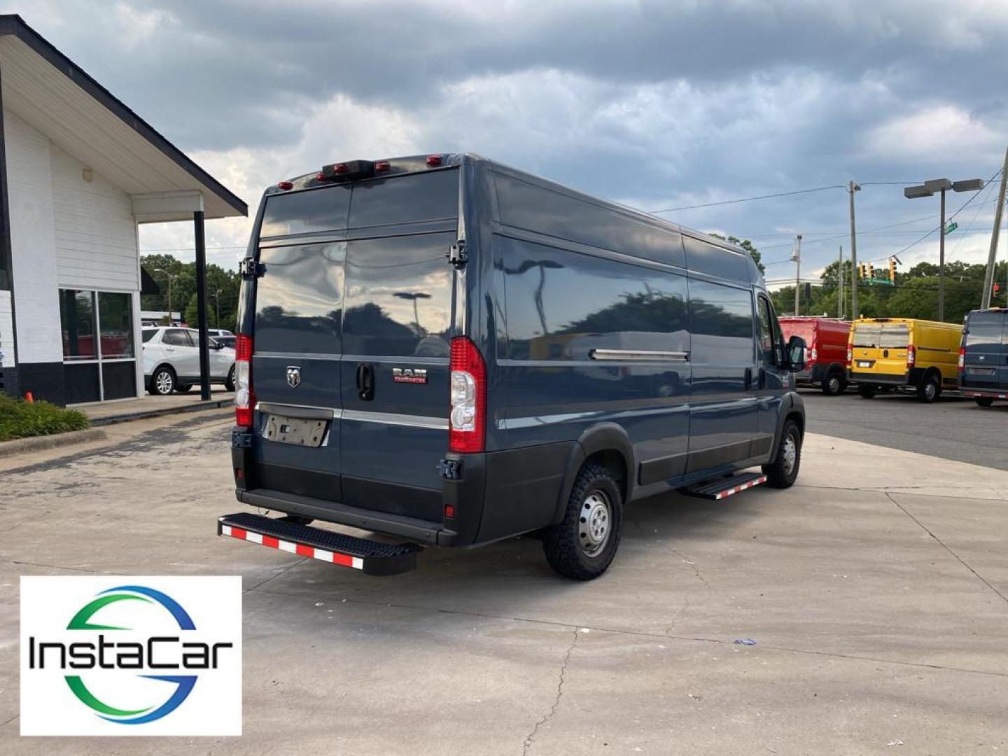2019 Patriot Blue Pearlcoat /Black Ram ProMaster 3500 High Roof (3C6URVJG0KE) with an V6, 3.6L engine, 6-speed automatic transmission, located at 6520 E. Independence Blvd., Charlotte, NC, 28212, 35.146019, -80.723465 - <b>Equipment</b><br>See what's behind you with the back up camera on this Ram ProMaster 3500. Good News! This certified CARFAX 1-owner vehicle has only had one owner before you. The vehicle features a hands-free Bluetooth phone system. Maintaining a stable interior temperature in this 1 ton van is e - Photo#7