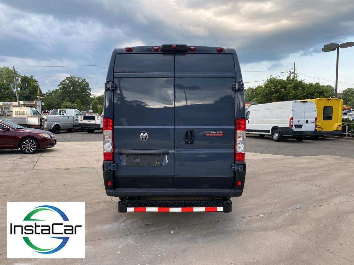 2019 Patriot Blue Pearlcoat /Black Ram ProMaster 3500 High Roof (3C6URVJG0KE) with an V6, 3.6L engine, 6-speed automatic transmission, located at 6520 E. Independence Blvd., Charlotte, NC, 28212, 35.146019, -80.723465 - <b>Equipment</b><br>See what's behind you with the back up camera on this Ram ProMaster 3500. Good News! This certified CARFAX 1-owner vehicle has only had one owner before you. The vehicle features a hands-free Bluetooth phone system. Maintaining a stable interior temperature in this 1 ton van is e - Photo#5