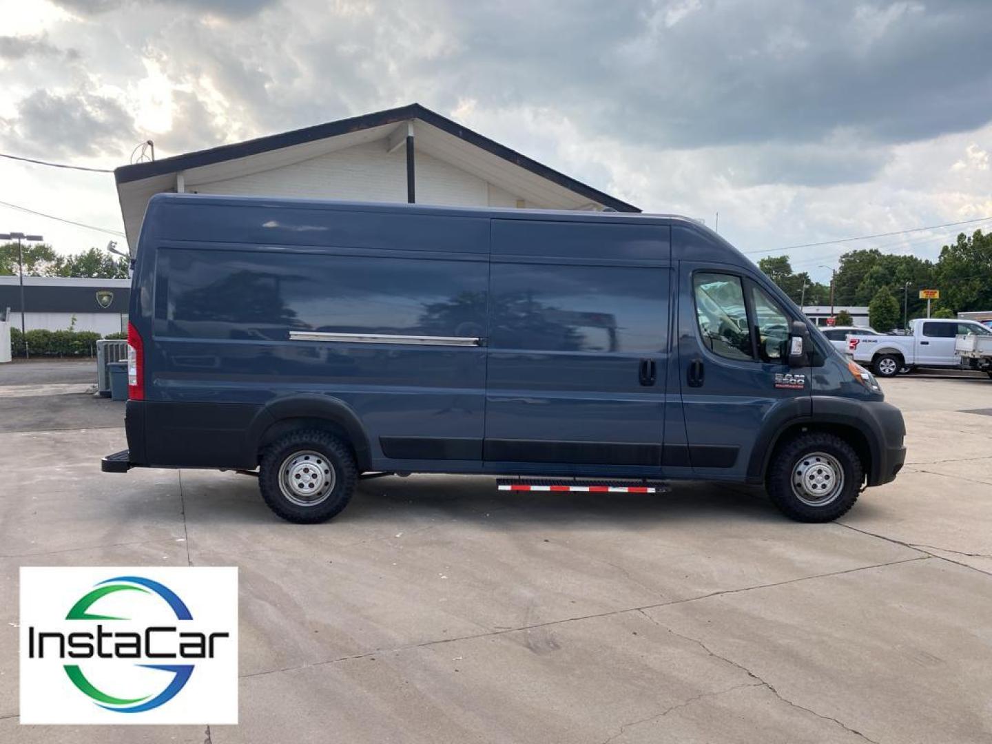 2019 Patriot Blue Pearlcoat /Black Ram ProMaster 3500 High Roof (3C6URVJG0KE) with an V6, 3.6L engine, 6-speed automatic transmission, located at 6520 E. Independence Blvd., Charlotte, NC, 28212, 35.146019, -80.723465 - <b>Equipment</b><br>See what's behind you with the back up camera on this Ram ProMaster 3500. Good News! This certified CARFAX 1-owner vehicle has only had one owner before you. The vehicle features a hands-free Bluetooth phone system. Maintaining a stable interior temperature in this 1 ton van is e - Photo#7