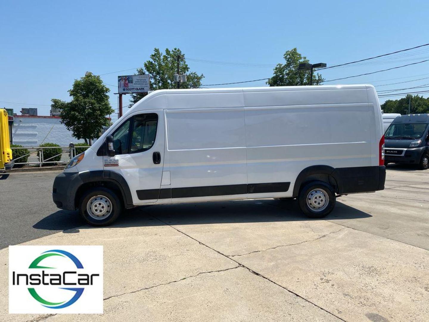 2019 Bright White Clearcoat /Black Ram ProMaster 3500 High Roof (3C6URVJGXKE) with an V6, 3.6L engine, 6-speed automatic transmission, located at 6520 E. Independence Blvd., Charlotte, NC, 28212, 35.146019, -80.723465 - Introducing the 2019 Ram ProMaster 3500 High Roof, a versatile and robust van designed to meet your business needs with efficiency and style. This powerful workhorse is equipped with a reliable V6, 3.6L engine and front-wheel drive, ensuring a smooth and responsive driving experience, even when full - Photo#9