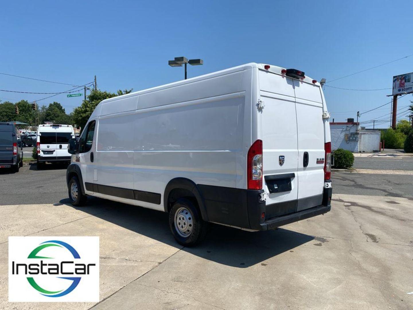 2019 Bright White Clearcoat /Black Ram ProMaster 3500 High Roof (3C6URVJGXKE) with an V6, 3.6L engine, 6-speed automatic transmission, located at 6520 E. Independence Blvd., Charlotte, NC, 28212, 35.146019, -80.723465 - Introducing the 2019 Ram ProMaster 3500 High Roof, a versatile and robust van designed to meet your business needs with efficiency and style. This powerful workhorse is equipped with a reliable V6, 3.6L engine and front-wheel drive, ensuring a smooth and responsive driving experience, even when full - Photo#10