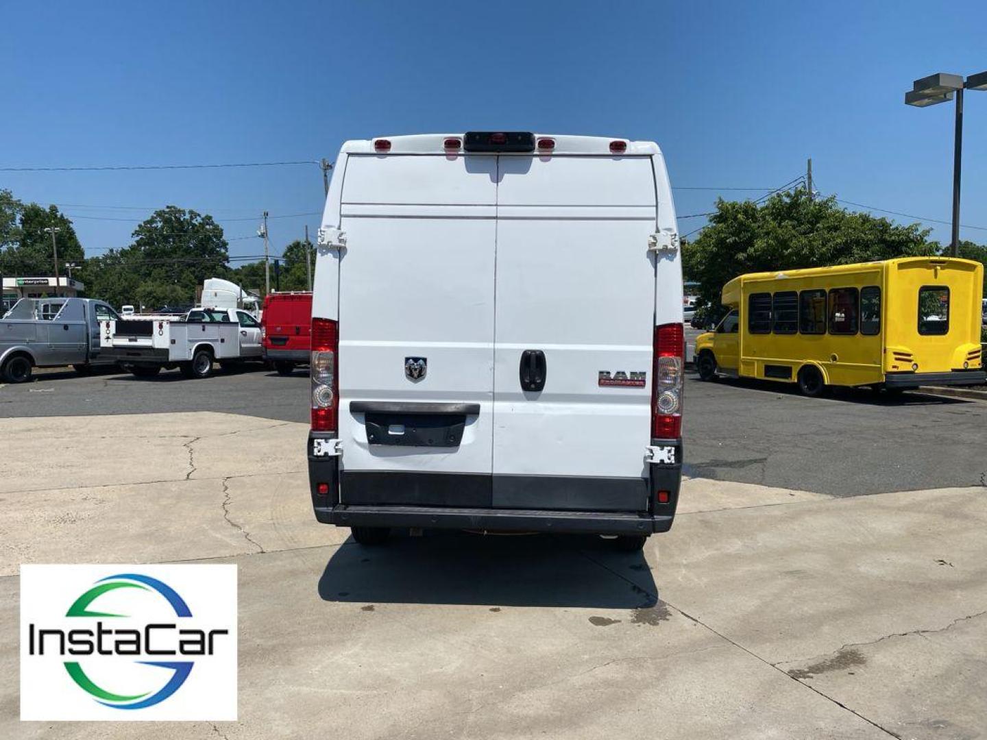 2019 Bright White Clearcoat /Black Ram ProMaster 3500 High Roof (3C6URVJGXKE) with an V6, 3.6L engine, 6-speed automatic transmission, located at 6520 E. Independence Blvd., Charlotte, NC, 28212, 35.146019, -80.723465 - Introducing the 2019 Ram ProMaster 3500 High Roof, a versatile and robust van designed to meet your business needs with efficiency and style. This powerful workhorse is equipped with a reliable V6, 3.6L engine and front-wheel drive, ensuring a smooth and responsive driving experience, even when full - Photo#11