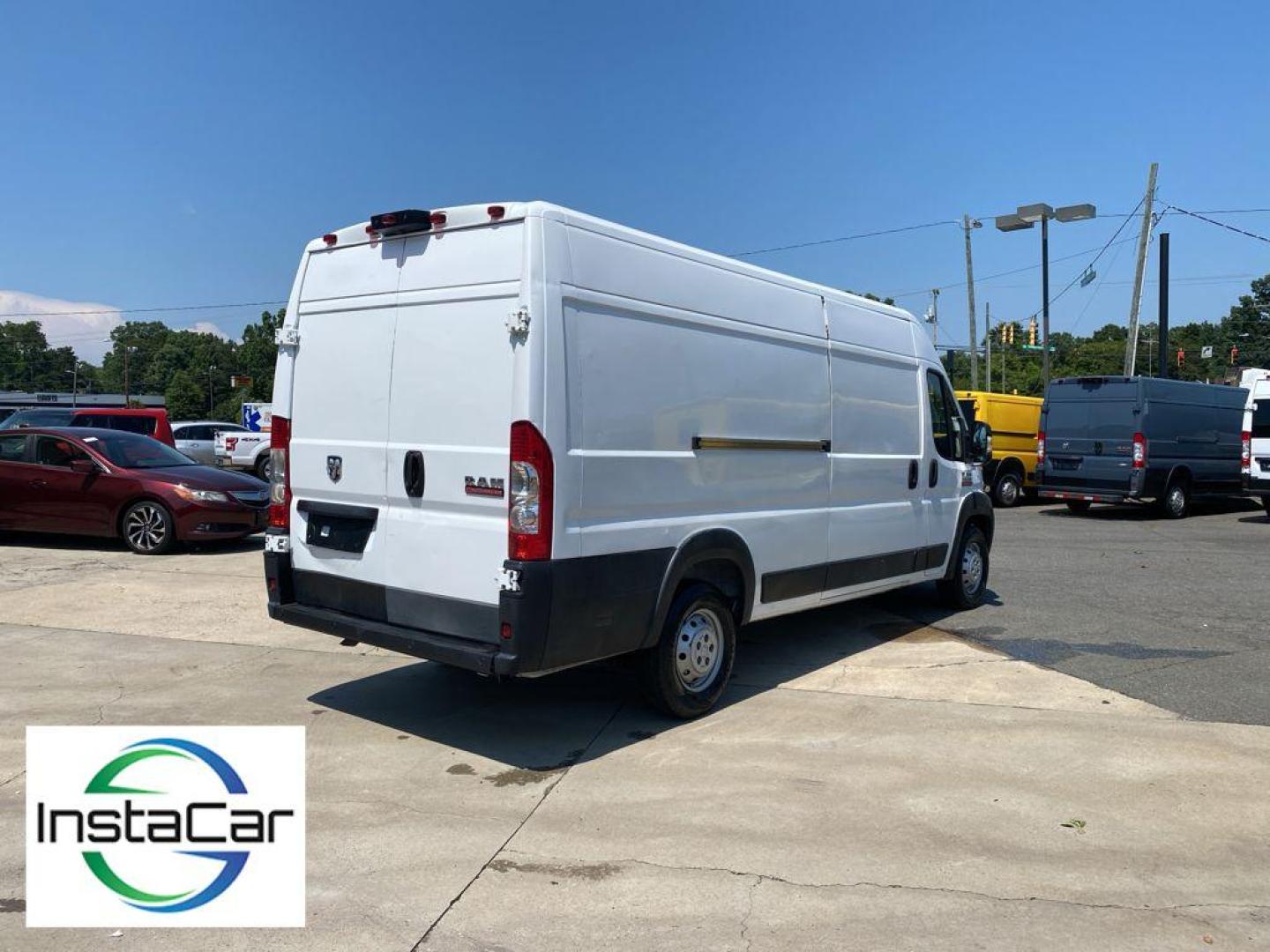 2019 Bright White Clearcoat /Black Ram ProMaster 3500 High Roof (3C6URVJGXKE) with an V6, 3.6L engine, 6-speed automatic transmission, located at 6520 E. Independence Blvd., Charlotte, NC, 28212, 35.146019, -80.723465 - Introducing the 2019 Ram ProMaster 3500 High Roof, a versatile and robust van designed to meet your business needs with efficiency and style. This powerful workhorse is equipped with a reliable V6, 3.6L engine and front-wheel drive, ensuring a smooth and responsive driving experience, even when full - Photo#12