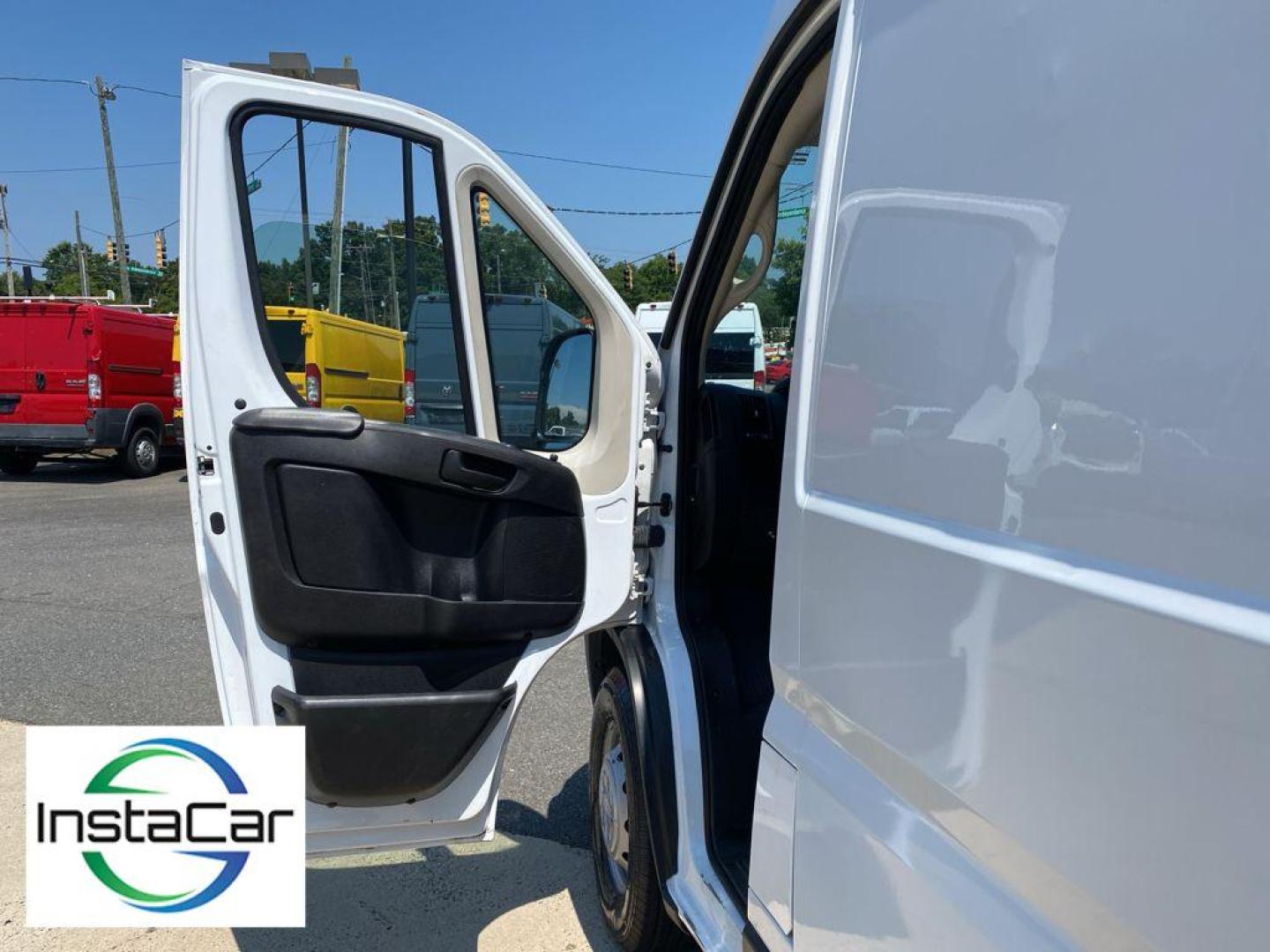 2019 Bright White Clearcoat /Black Ram ProMaster 3500 High Roof (3C6URVJGXKE) with an V6, 3.6L engine, 6-speed automatic transmission, located at 6520 E. Independence Blvd., Charlotte, NC, 28212, 35.146019, -80.723465 - Introducing the 2019 Ram ProMaster 3500 High Roof, a versatile and robust van designed to meet your business needs with efficiency and style. This powerful workhorse is equipped with a reliable V6, 3.6L engine and front-wheel drive, ensuring a smooth and responsive driving experience, even when full - Photo#18