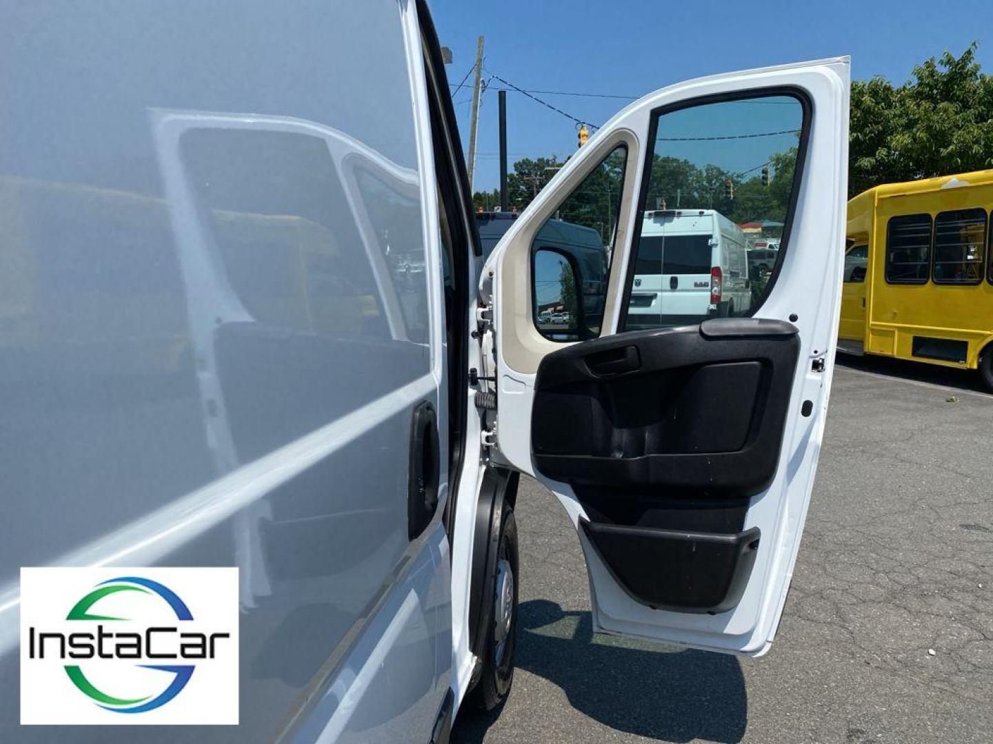 2019 Bright White Clearcoat /Black Ram ProMaster 3500 High Roof (3C6URVJGXKE) with an V6, 3.6L engine, 6-speed automatic transmission, located at 6520 E. Independence Blvd., Charlotte, NC, 28212, 35.146019, -80.723465 - Introducing the 2019 Ram ProMaster 3500 High Roof, a versatile and robust van designed to meet your business needs with efficiency and style. This powerful workhorse is equipped with a reliable V6, 3.6L engine and front-wheel drive, ensuring a smooth and responsive driving experience, even when full - Photo#20