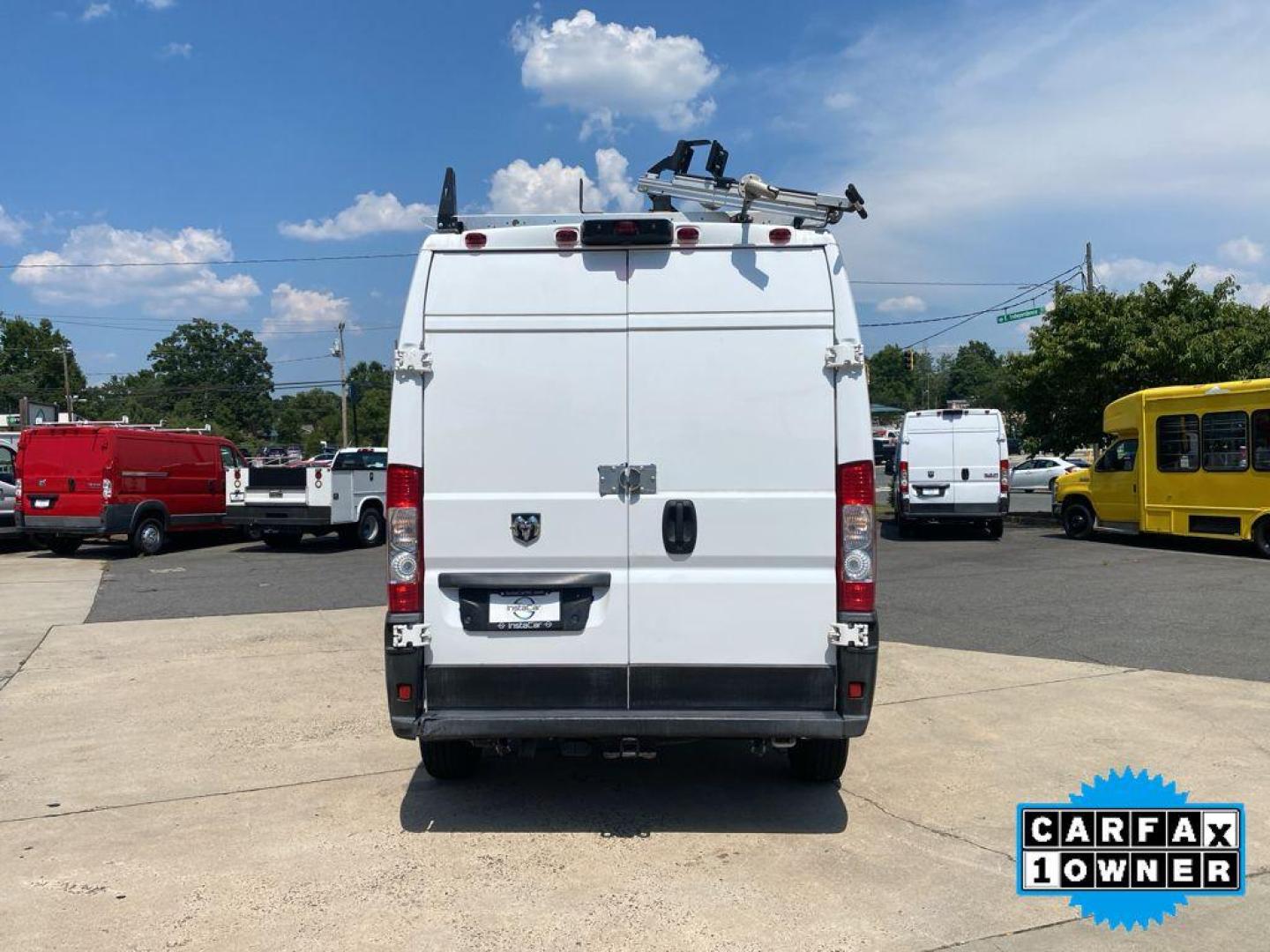 2022 Bright White Clearcoat /Black Ram ProMaster 2500 High Roof (3C6LRVDG5NE) with an V6, 3.6L engine, 9-speed automatic transmission, located at 6520 E. Independence Blvd., Charlotte, NC, 28212, 35.146019, -80.723465 - Photo#6