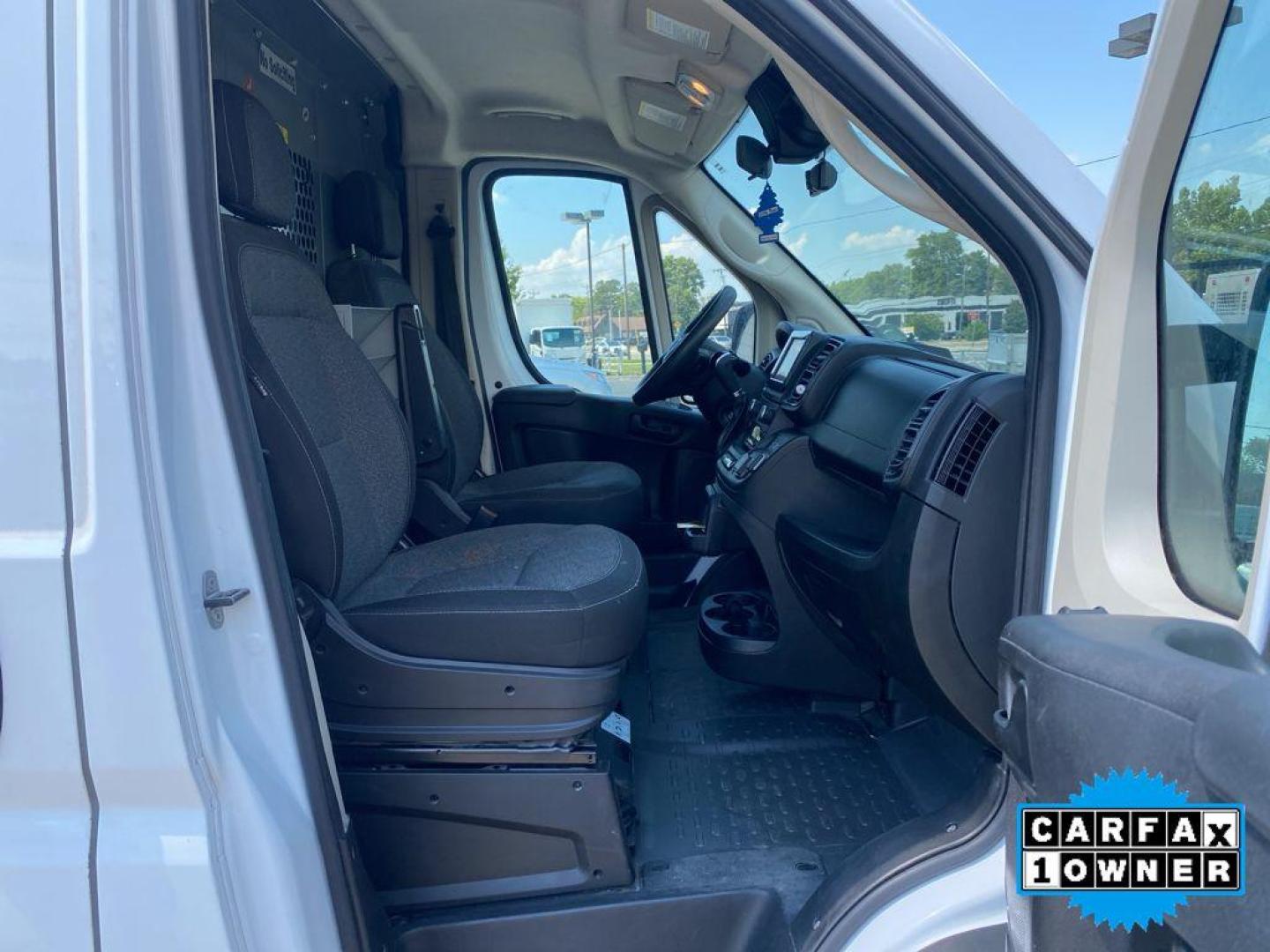 2022 Bright White Clearcoat /Black Ram ProMaster 2500 High Roof (3C6LRVDG5NE) with an V6, 3.6L engine, 9-speed automatic transmission, located at 6520 E. Independence Blvd., Charlotte, NC, 28212, 35.146019, -80.723465 - Photo#17