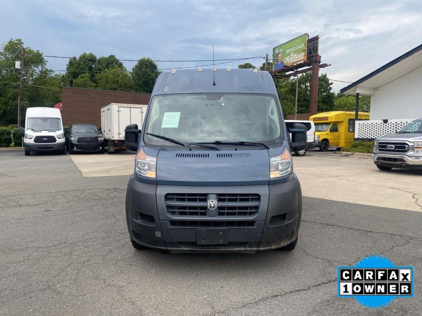 2019 Patriot Blue Pearlcoat /Black Ram ProMaster 3500 High Roof (3C6URVJG1KE) with an V6, 3.6L engine, 6-speed automatic transmission, located at 6520 E. Independence Blvd., Charlotte, NC, 28212, 35.146019, -80.723465 - <b>Equipment</b><br>See what's behind you with the back up camera on the vehicle. Bluetooth technology is built into this model, keeping your hands on the steering wheel and your focus on the road. Good News! This certified CARFAX 1-owner vehicle has only had one owner before you. Set the temperatur - Photo#6
