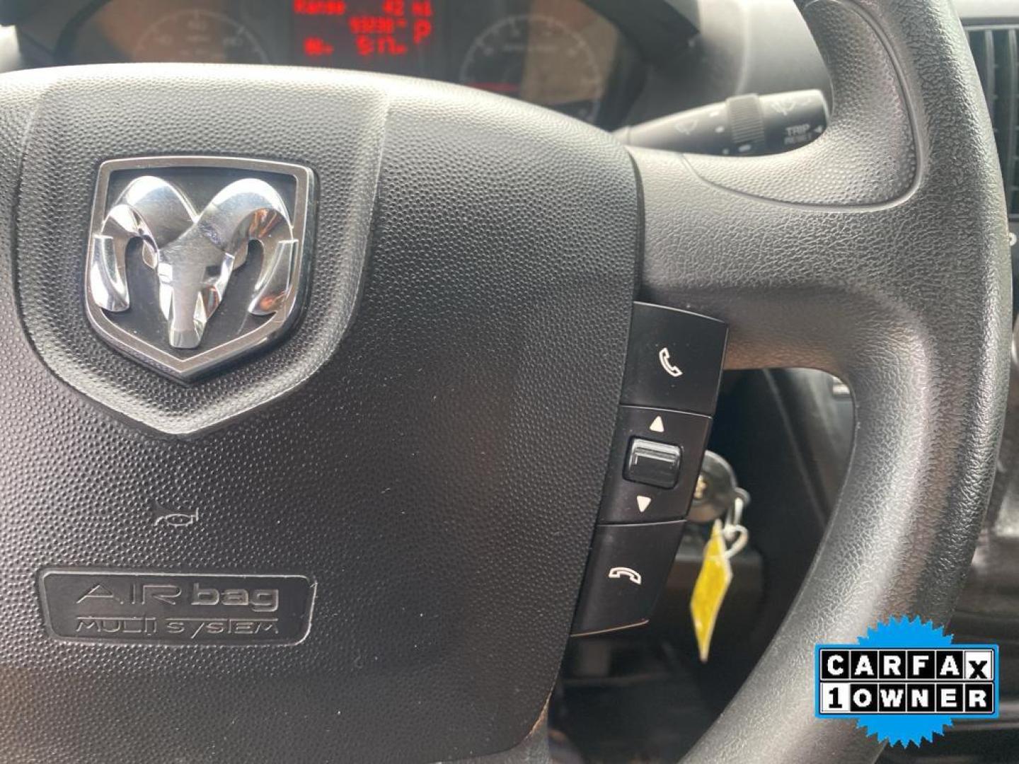 2019 Patriot Blue Pearlcoat /Black Ram ProMaster 3500 High Roof (3C6URVJG1KE) with an V6, 3.6L engine, 6-speed automatic transmission, located at 6520 E. Independence Blvd., Charlotte, NC, 28212, 35.146019, -80.723465 - <b>Equipment</b><br>See what's behind you with the back up camera on the vehicle. Bluetooth technology is built into this model, keeping your hands on the steering wheel and your focus on the road. Good News! This certified CARFAX 1-owner vehicle has only had one owner before you. Set the temperatur - Photo#4