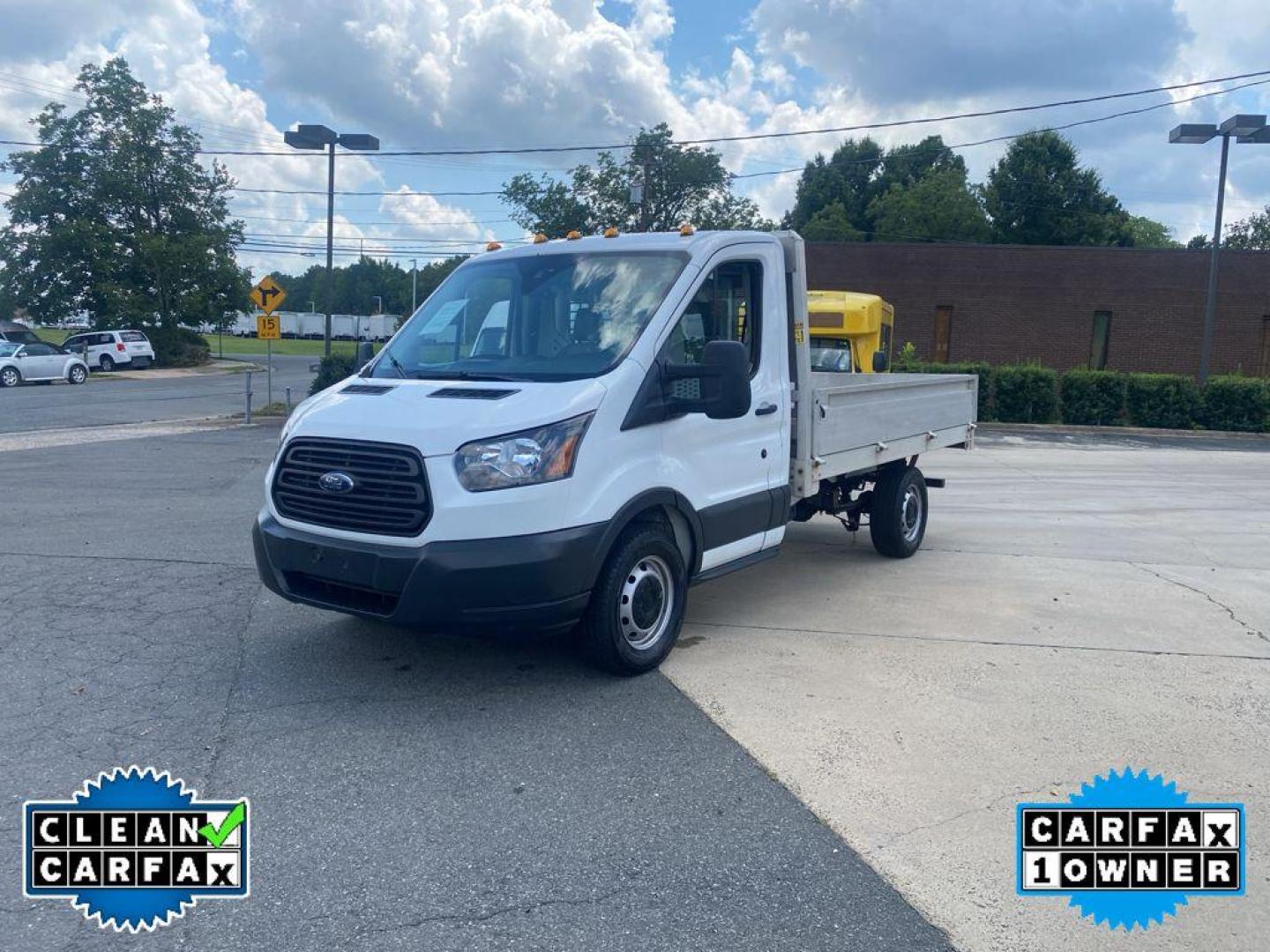 2018 Oxford White /Pewter Ford Transit Chassis Cab Base (1FDYR5ZM2JK) with an V6, 3.7L engine, 6-speed automatic transmission, located at 6520 E. Independence Blvd., Charlotte, NC, 28212, 35.146019, -80.723465 - <b>Equipment</b><br>Protect this 3/4 ton van from unwanted accidents with a cutting edge backup camera system. Good News! This certified CARFAX 1-owner vehicle has only had one owner before you. It has a clean CARFAX vehicle history report. Enjoy the incredible handling with the rear wheel drive on - Photo#6