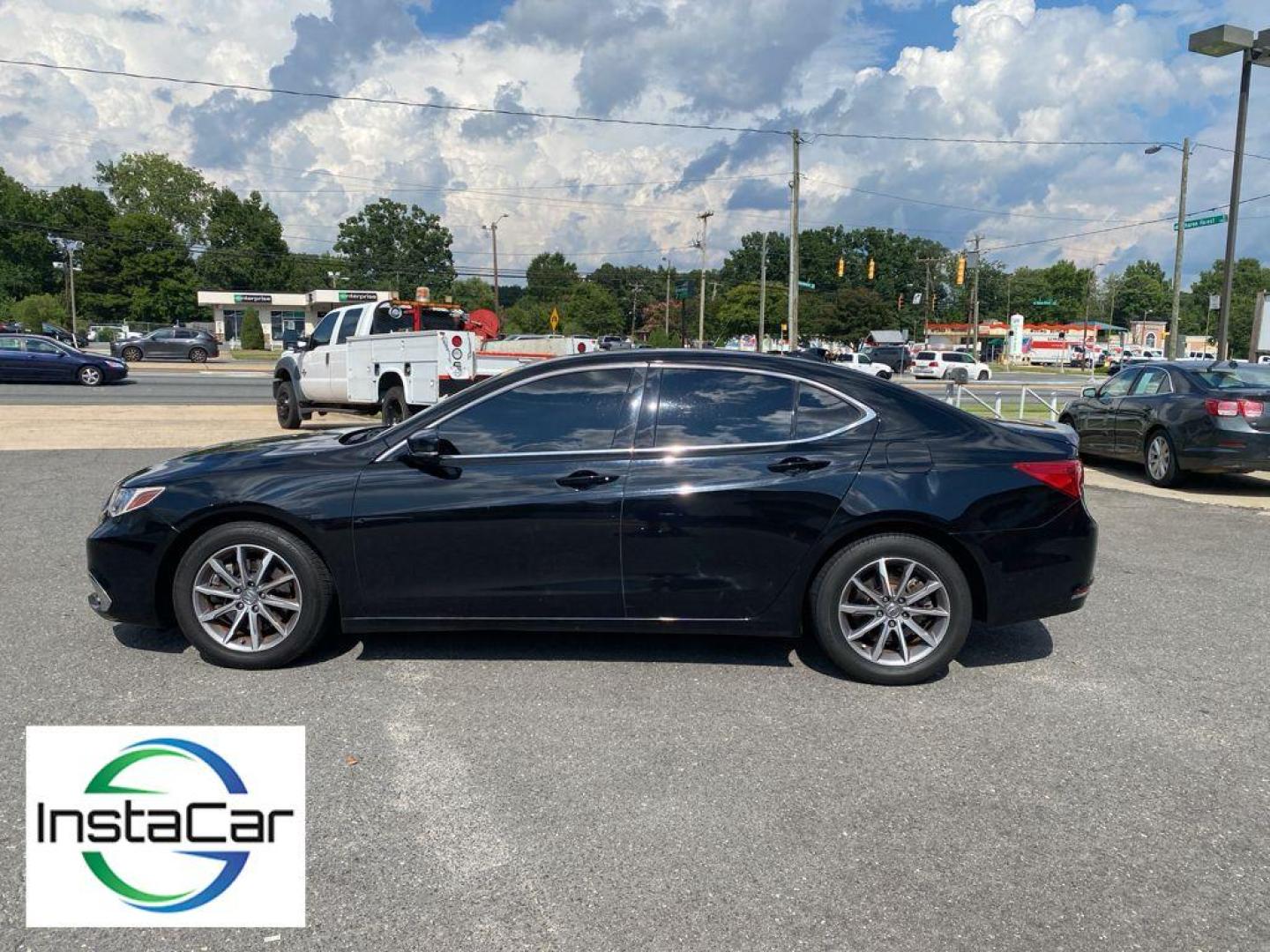 2018 Crystal Black Pearl /Ebony Acura TLX w/Technology Pkg (19UUB1F50JA) with an 4 Cyl, 2.4L engine, 8-speed auto-shift manual transmission, located at 6520 E. Independence Blvd., Charlotte, NC, 28212, 35.146019, -80.723465 - The vehicle has satellite radio capabilities. This small car offers Android Auto for seamless smartphone integration. This 2018 Acura TLX features a hands-free Bluetooth phone system. This unit has a premium sound system installed. Apple CarPlay: Seamless smartphone integration for this small car - - Photo#4