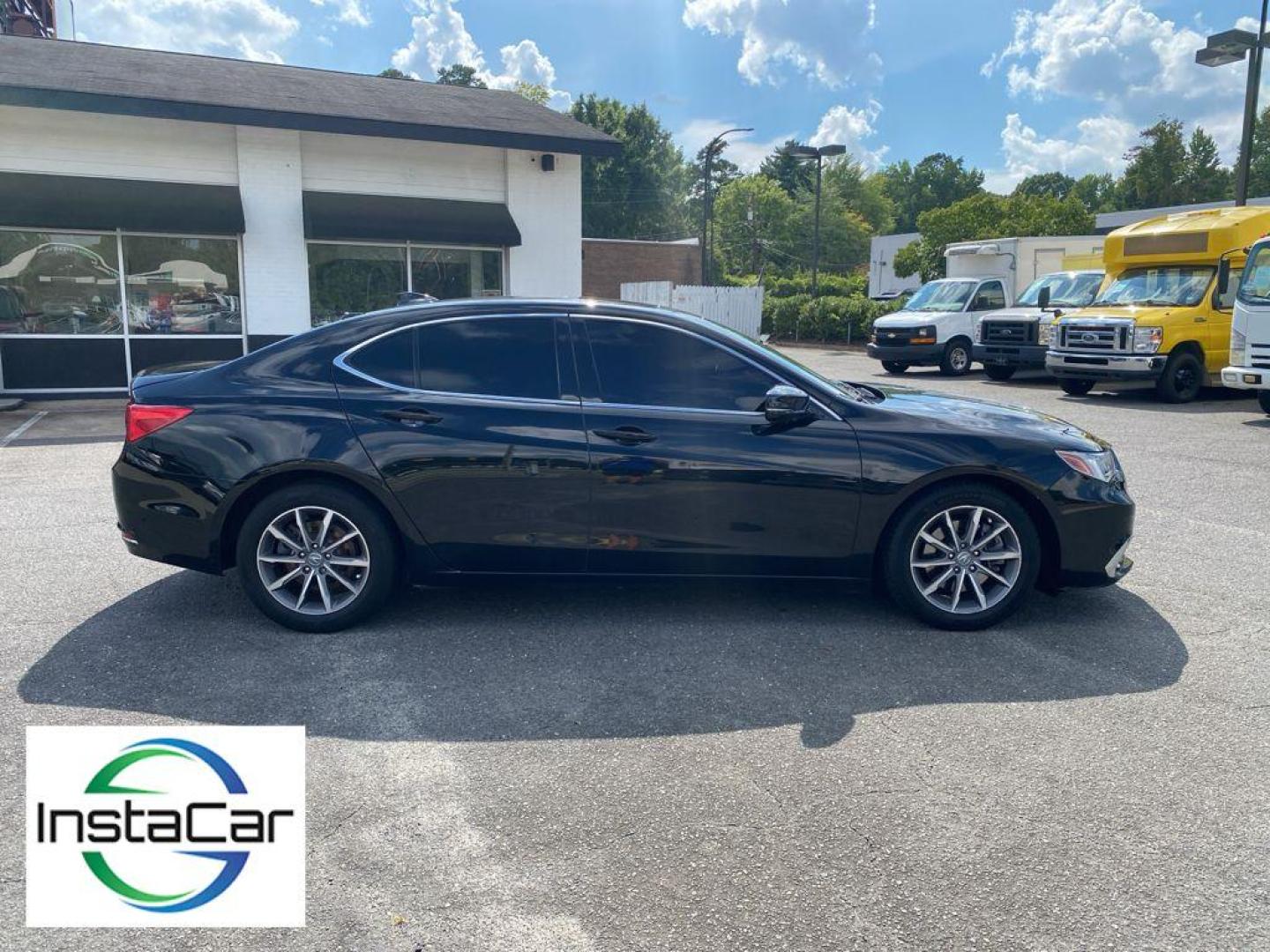 2018 Crystal Black Pearl /Ebony Acura TLX w/Technology Pkg (19UUB1F50JA) with an 4 Cyl, 2.4L engine, 8-speed auto-shift manual transmission, located at 6520 E. Independence Blvd., Charlotte, NC, 28212, 35.146019, -80.723465 - The vehicle has satellite radio capabilities. This small car offers Android Auto for seamless smartphone integration. This 2018 Acura TLX features a hands-free Bluetooth phone system. This unit has a premium sound system installed. Apple CarPlay: Seamless smartphone integration for this small car - - Photo#8
