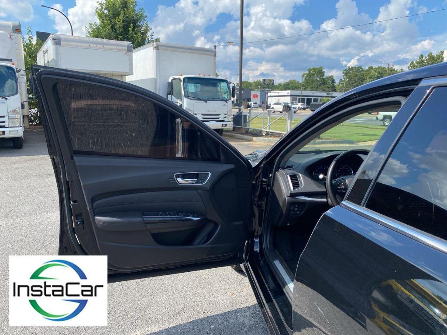 2018 Crystal Black Pearl /Ebony Acura TLX w/Technology Pkg (19UUB1F50JA) with an 4 Cyl, 2.4L engine, 8-speed auto-shift manual transmission, located at 6520 E. Independence Blvd., Charlotte, NC, 28212, 35.146019, -80.723465 - The vehicle has satellite radio capabilities. This small car offers Android Auto for seamless smartphone integration. This 2018 Acura TLX features a hands-free Bluetooth phone system. This unit has a premium sound system installed. Apple CarPlay: Seamless smartphone integration for this small car - - Photo#13