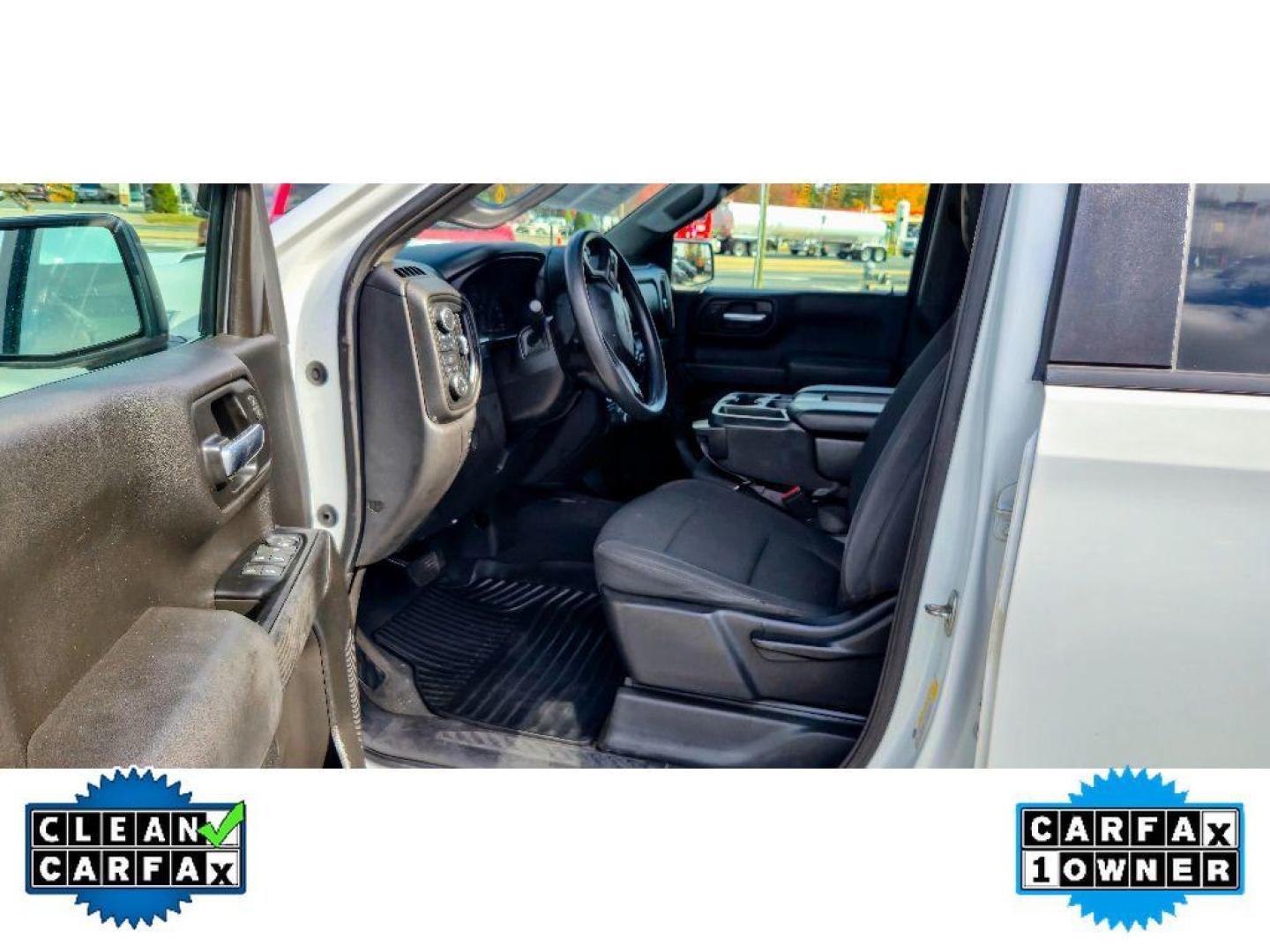 2021 Summit White /Jet Black Chevrolet Silverado Custom Trail Boss (1GCPYCEH8MZ) with an V6, 4.3L engine, 6-speed automatic transmission, located at 6520 E. Independence Blvd., Charlotte, NC, 28212, 35.146019, -80.723465 - <b>Equipment</b><br>This unit offers Android Auto for seamless smartphone integration. See what's behind you with the back up camera on this unit. This vehicle features a hands-free Bluetooth phone system. Apple CarPlay: Seamless smartphone integration for this 1/2 ton pickup - stay connected and en - Photo#9