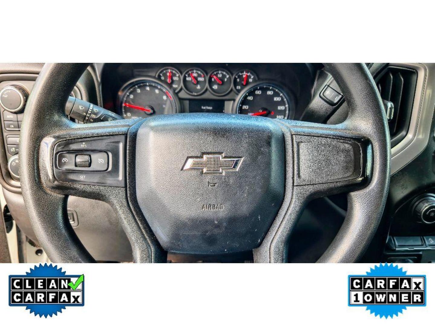 2021 Summit White /Jet Black Chevrolet Silverado Custom Trail Boss (1GCPYCEH8MZ) with an V6, 4.3L engine, 6-speed automatic transmission, located at 6520 E. Independence Blvd., Charlotte, NC, 28212, 35.146019, -80.723465 - <b>Equipment</b><br>This unit offers Android Auto for seamless smartphone integration. See what's behind you with the back up camera on this unit. This vehicle features a hands-free Bluetooth phone system. Apple CarPlay: Seamless smartphone integration for this 1/2 ton pickup - stay connected and en - Photo#11