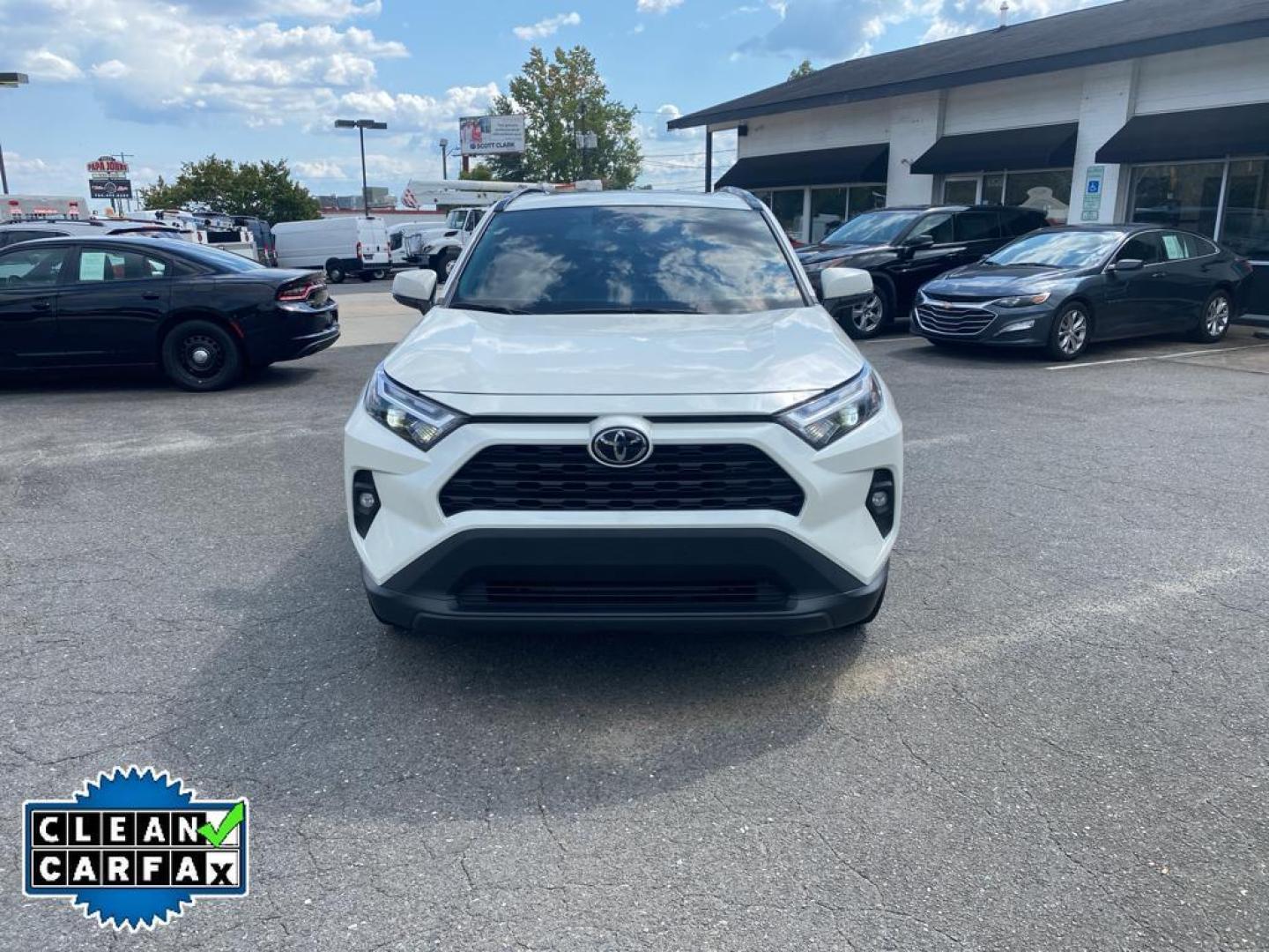 2022 Blizzard Pearl /Black Toyota RAV4 XLE Premium (2T3C1RFV7NW) with an 4 Cyl, 2.5L engine, 8-speed automatic transmission, located at 6520 E. Independence Blvd., Charlotte, NC, 28212, 35.146019, -80.723465 - <b>Equipment</b><br>This 2022 Toyota RAV4 offers Automatic Climate Control for personalized comfort. The vehicle offers Android Auto for seamless smartphone integration. The vehicle's Lane Departure Warning helps keep you in your lane. This unit enhances safety with a blind spot monitor, alerting d - Photo#8