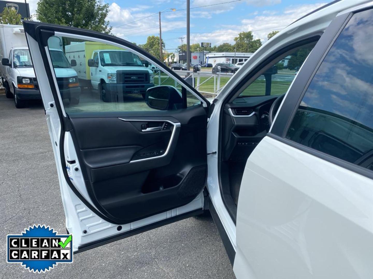 2022 Blizzard Pearl /Black Toyota RAV4 XLE Premium (2T3C1RFV7NW) with an 4 Cyl, 2.5L engine, 8-speed automatic transmission, located at 6520 E. Independence Blvd., Charlotte, NC, 28212, 35.146019, -80.723465 - <b>Equipment</b><br>This 2022 Toyota RAV4 offers Automatic Climate Control for personalized comfort. The vehicle offers Android Auto for seamless smartphone integration. The vehicle's Lane Departure Warning helps keep you in your lane. This unit enhances safety with a blind spot monitor, alerting d - Photo#19