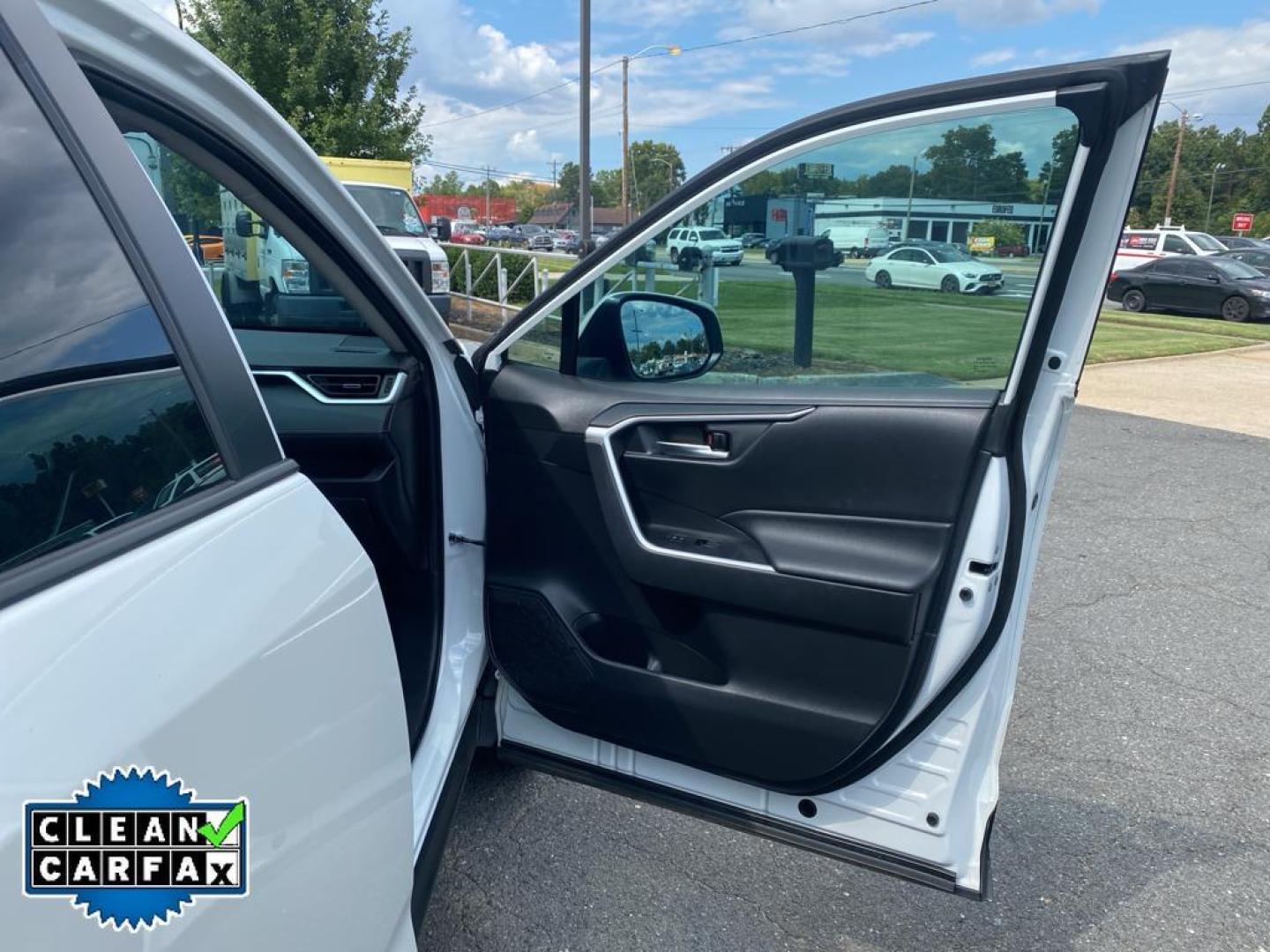 2022 Blizzard Pearl /Black Toyota RAV4 XLE Premium (2T3C1RFV7NW) with an 4 Cyl, 2.5L engine, 8-speed automatic transmission, located at 6520 E. Independence Blvd., Charlotte, NC, 28212, 35.146019, -80.723465 - <b>Equipment</b><br>This 2022 Toyota RAV4 offers Automatic Climate Control for personalized comfort. The vehicle offers Android Auto for seamless smartphone integration. The vehicle's Lane Departure Warning helps keep you in your lane. This unit enhances safety with a blind spot monitor, alerting d - Photo#22
