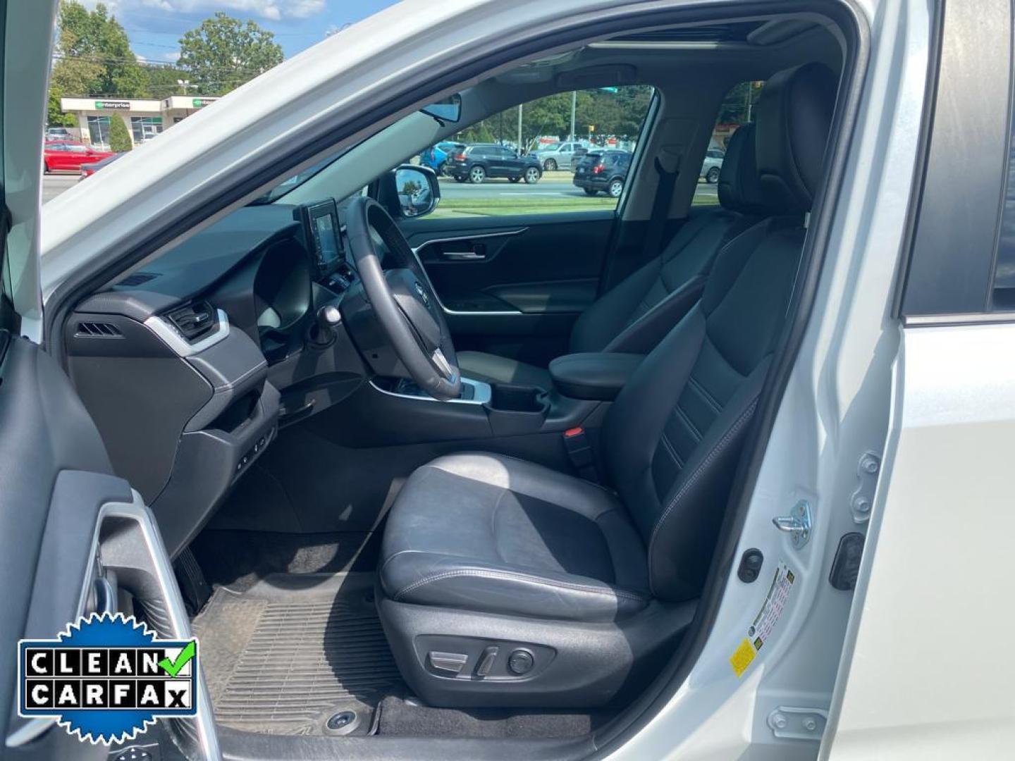 2022 Blizzard Pearl /Black Toyota RAV4 XLE Premium (2T3C1RFV7NW) with an 4 Cyl, 2.5L engine, 8-speed automatic transmission, located at 6520 E. Independence Blvd., Charlotte, NC, 28212, 35.146019, -80.723465 - <b>Equipment</b><br>This 2022 Toyota RAV4 offers Automatic Climate Control for personalized comfort. The vehicle offers Android Auto for seamless smartphone integration. The vehicle's Lane Departure Warning helps keep you in your lane. This unit enhances safety with a blind spot monitor, alerting d - Photo#23