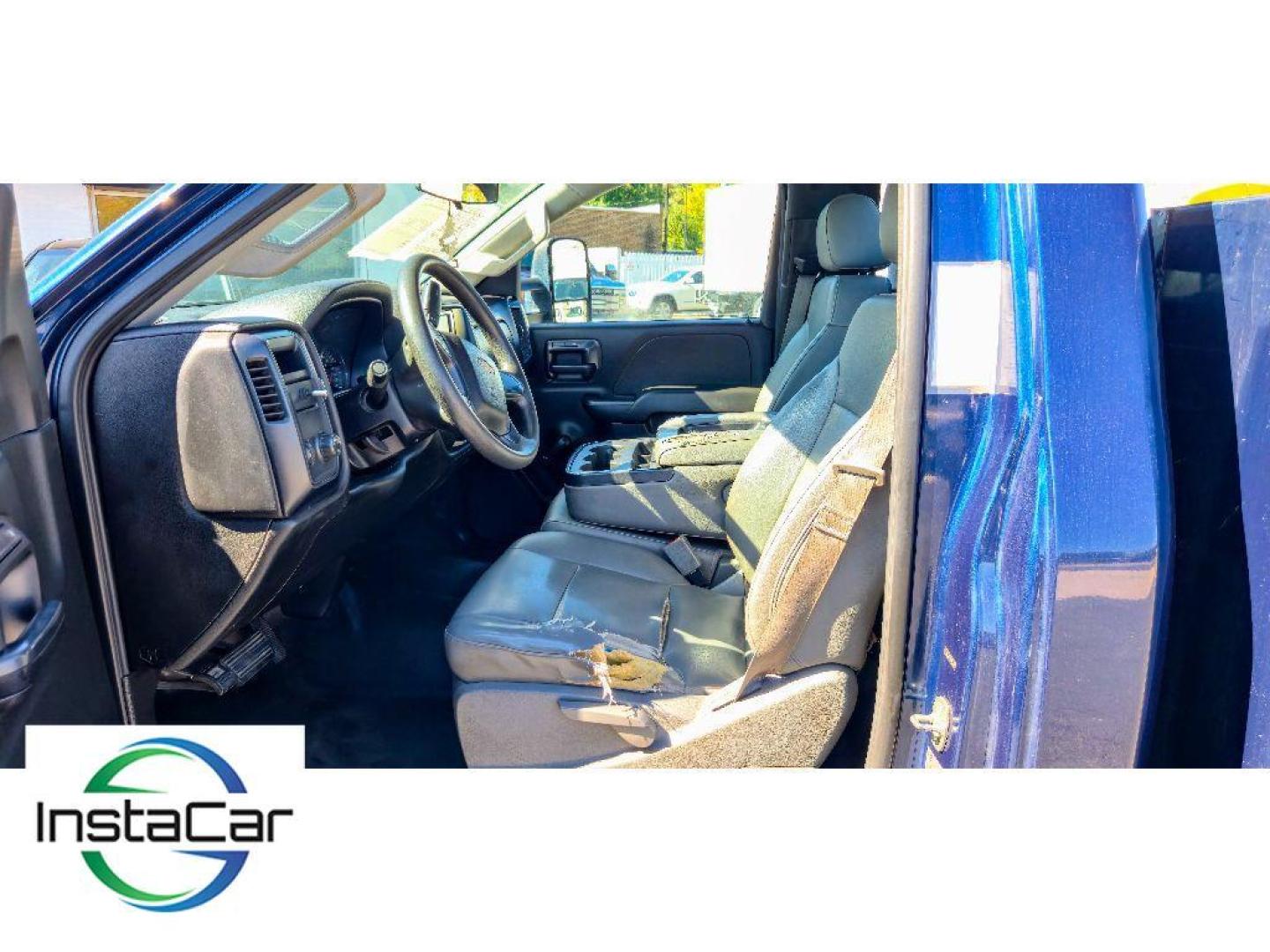 2015 Blue /Dark Ash/Jet Black Chevrolet Silverado Work Truck (1GB0CUEG2FZ) with an V8, 6.0L engine, 6-speed automatic transmission, located at 6520 E. Independence Blvd., Charlotte, NC, 28212, 35.146019, -80.723465 - <b>Equipment</b><br>This 3/4 ton pickup has a V8, 6.0L high output engine. Enjoy the incredible handling with the rear wheel drive on this 3/4 ton pickup. Maintaining a stable interior temperature in this 3/4 ton pickup is easy with the climate control system. Anti-lock brakes are standard on it. Wi - Photo#8