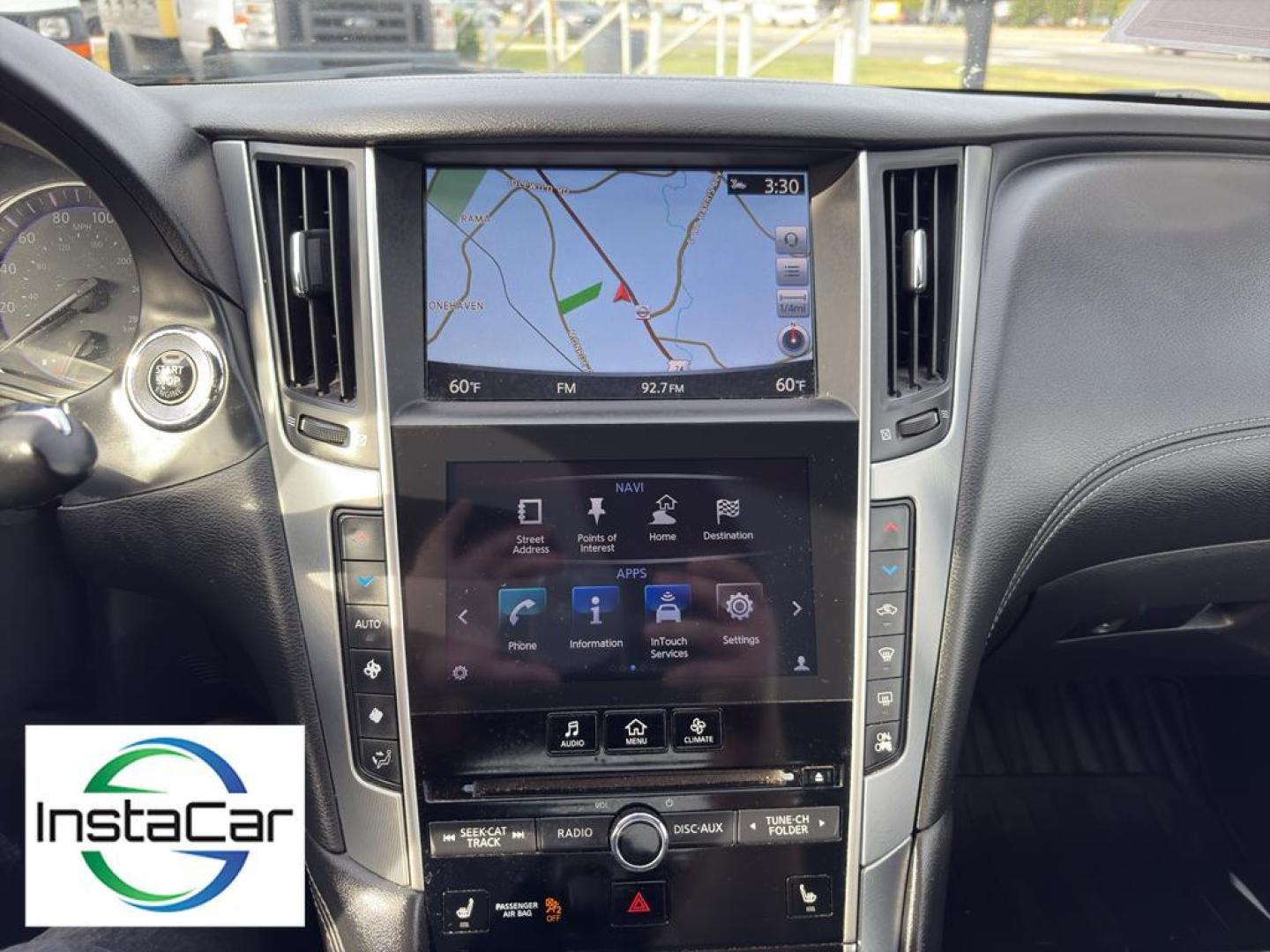 2017 Graphite Shadow /Graphite INFINITI Q60 3.0t Premium (JN1EV7EL3HM) with an V6, 3.0L engine, 7-speed automatic transmission, located at 6520 E. Independence Blvd., Charlotte, NC, 28212, 35.146019, -80.723465 - <b>Equipment</b><br>Bluetooth technology is built into this unit, keeping your hands on the steering wheel and your focus on the road. Engulf yourself with the crystal clear sound of a BOSE sound system in it. This INFINITI Q60 offers Automatic Climate Control for personalized comfort. The premium - Photo#6