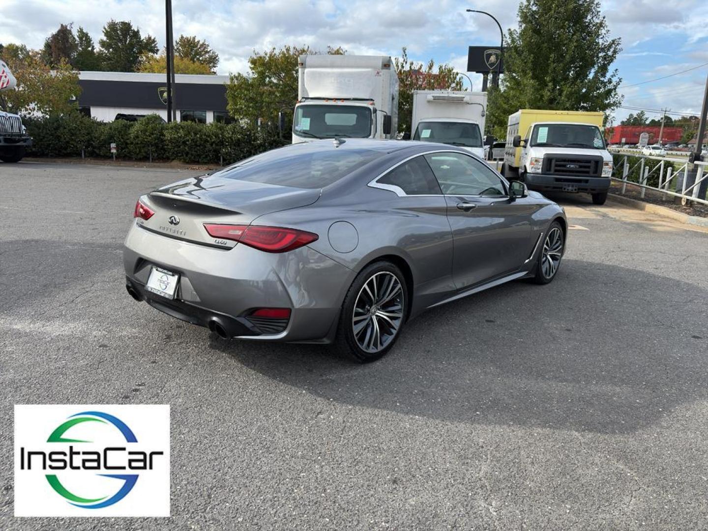 2017 Graphite Shadow /Graphite INFINITI Q60 3.0t Premium (JN1EV7EL3HM) with an V6, 3.0L engine, 7-speed automatic transmission, located at 6520 E. Independence Blvd., Charlotte, NC, 28212, 35.146019, -80.723465 - <b>Equipment</b><br>Bluetooth technology is built into this unit, keeping your hands on the steering wheel and your focus on the road. Engulf yourself with the crystal clear sound of a BOSE sound system in it. This INFINITI Q60 offers Automatic Climate Control for personalized comfort. The premium - Photo#14