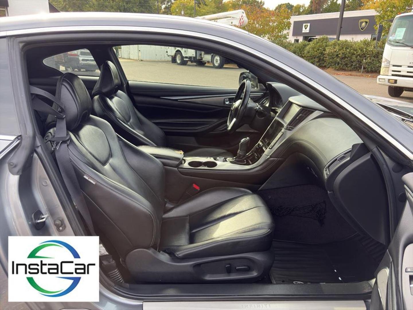2017 Graphite Shadow /Graphite INFINITI Q60 3.0t Premium (JN1EV7EL3HM) with an V6, 3.0L engine, 7-speed automatic transmission, located at 6520 E. Independence Blvd., Charlotte, NC, 28212, 35.146019, -80.723465 - <b>Equipment</b><br>Bluetooth technology is built into this unit, keeping your hands on the steering wheel and your focus on the road. Engulf yourself with the crystal clear sound of a BOSE sound system in it. This INFINITI Q60 offers Automatic Climate Control for personalized comfort. The premium - Photo#24