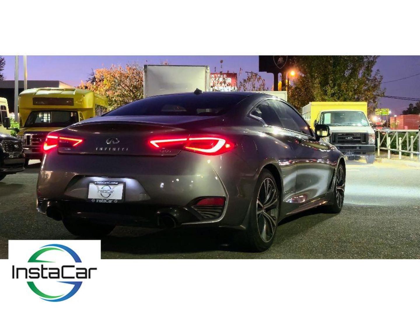 2017 Graphite Shadow /Graphite INFINITI Q60 3.0t Premium (JN1EV7EL3HM) with an V6, 3.0L engine, 7-speed automatic transmission, located at 6520 E. Independence Blvd., Charlotte, NC, 28212, 35.146019, -80.723465 - <b>Equipment</b><br>Bluetooth technology is built into this unit, keeping your hands on the steering wheel and your focus on the road. Engulf yourself with the crystal clear sound of a BOSE sound system in it. This INFINITI Q60 offers Automatic Climate Control for personalized comfort. The premium - Photo#18