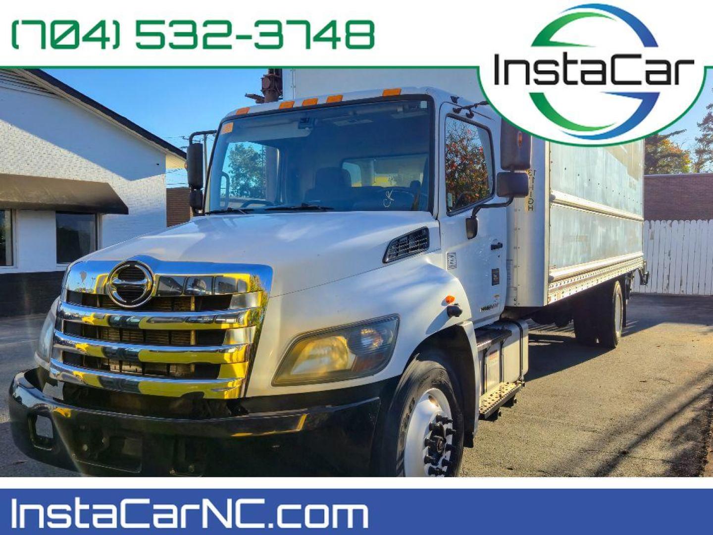 2018 White /Gray Hino 338 (5PVNV8JVXJ4) with an 6 Cyl, 7.6L engine, Automatic transmission, located at 6520 E. Independence Blvd., Charlotte, NC, 28212, 35.146019, -80.723465 - <b>Vehicle Details</b><br>For sale in Charlotte, NC: 2018 Hino 338 4x2 with the powerful 6-cylinder 7.6L Diesel engine. This reliable medium-duty truck delivers the performance and durability businesses demand for hauling, delivery routes, or vocational work. Well-maintained and ready to work, the H - Photo#0