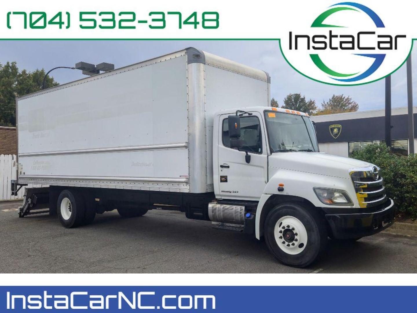 2018 White /Gray Hino 338 (5PVNV8JVXJ4) with an 6 Cyl, 7.6L engine, Automatic transmission, located at 6520 E. Independence Blvd., Charlotte, NC, 28212, 35.146019, -80.723465 - <b>Vehicle Details</b><br>For sale in Charlotte, NC: 2018 Hino 338 4x2 with the powerful 6-cylinder 7.6L Diesel engine. This reliable medium-duty truck delivers the performance and durability businesses demand for hauling, delivery routes, or vocational work. Well-maintained and ready to work, the H - Photo#0