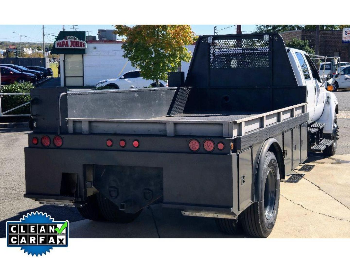2013 Oxford White /Gray Ford F-650 XLT (3FRNW6HP3DV) with an V10, 6.8L engine, 6-speed automatic transmission, located at 6520 E. Independence Blvd., Charlotte, NC, 28212, 35.146019, -80.723465 - 2013 Ford F-650 F-Series Super Duty XLT 4x2 Dual Rear Wheels Charlotte, NC<br><br>This rugged 2013 Ford F-650 F-Series Super Duty XLT delivers commercial-grade performance with a potent V10 6.8L gasoline engine, 4x2 driveline and dual rear wheels for exceptional payload and towing capability. Built - Photo#11