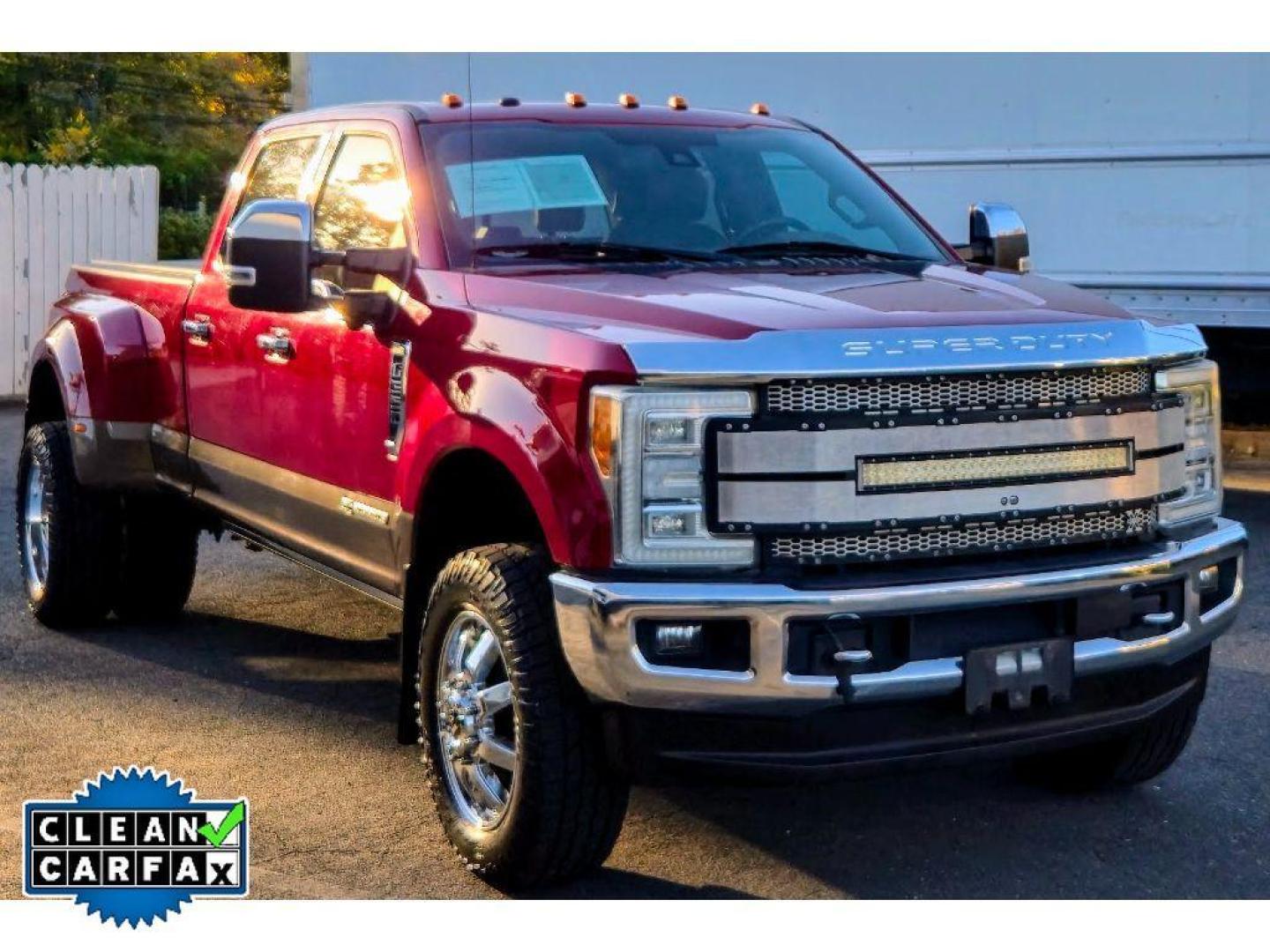 2017 Royal Red /Java Ford F-350 King Ranch (1FT8W3DT3HE) with an V8, 6.7L engine, 6-speed automatic transmission, located at 6520 E. Independence Blvd., Charlotte, NC, 28212, 35.146019, -80.723465 - <b>Equipment</b><br>An off-road package is installed on this vehicle so you are ready for your four-wheeling best. The satellite radio system in this model gives you access to hundreds of nation-wide radio stations with a clear digital signal. It is complimented by a front cooled seats. This vehicl - Photo#9