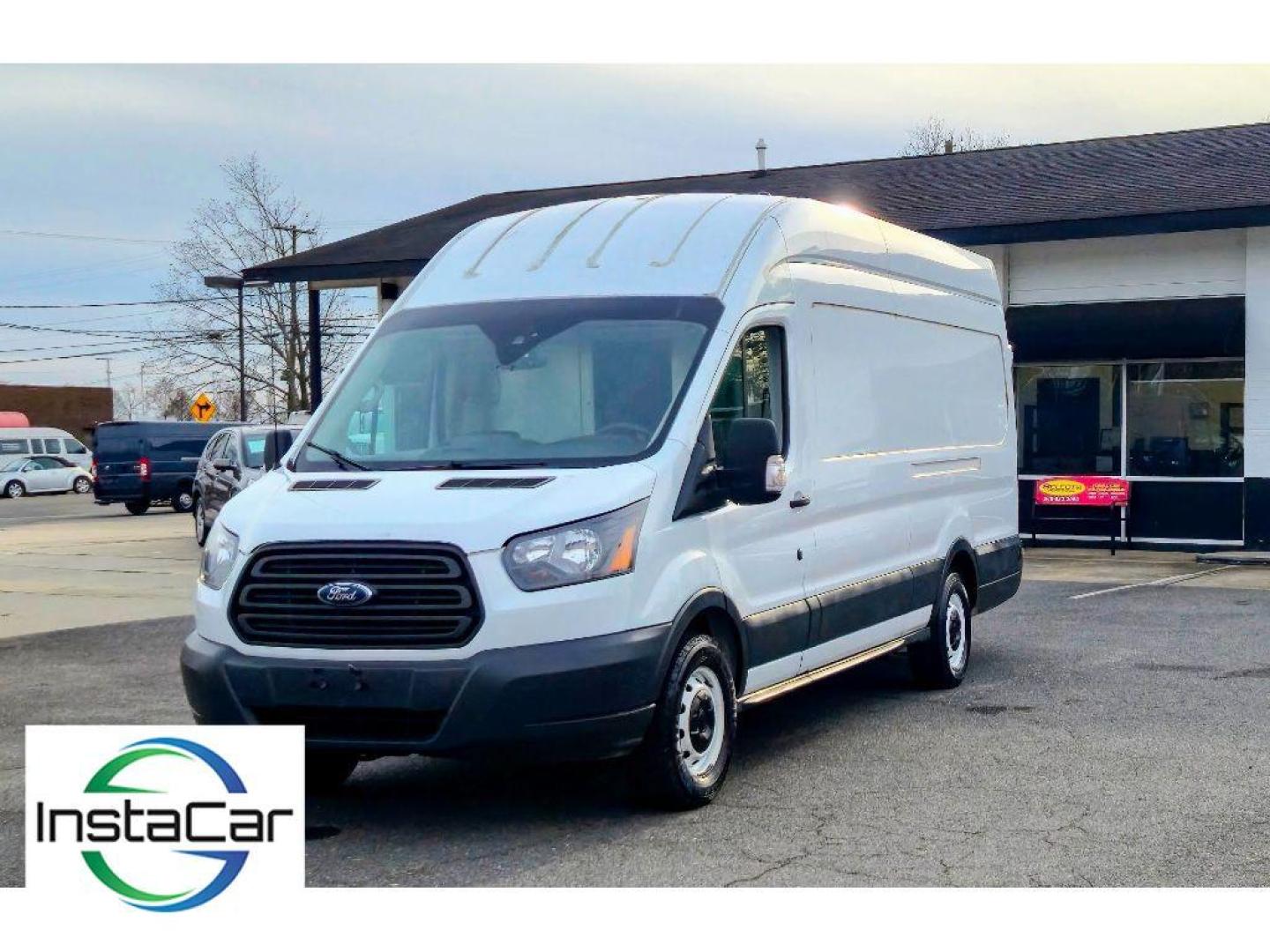 2018 Oxford White /Pewter Ford Transit Van Base w/Sliding Pass-Side Cargo Door (1FTKR3XM1JK) with an V6, 3.7L engine, 6-speed automatic transmission, located at 6520 E. Independence Blvd., Charlotte, NC, 28212, 35.146019, -80.723465 - <b>Equipment</b><br>The state of the art park assist system will guide you easily into any spot. Bluetooth technology is built into this 3/4 ton van, keeping your hands on the steering wheel and your focus on the road. with XM/Sirus Satellite Radio you are no longer restricted by poor quality local - Photo#2