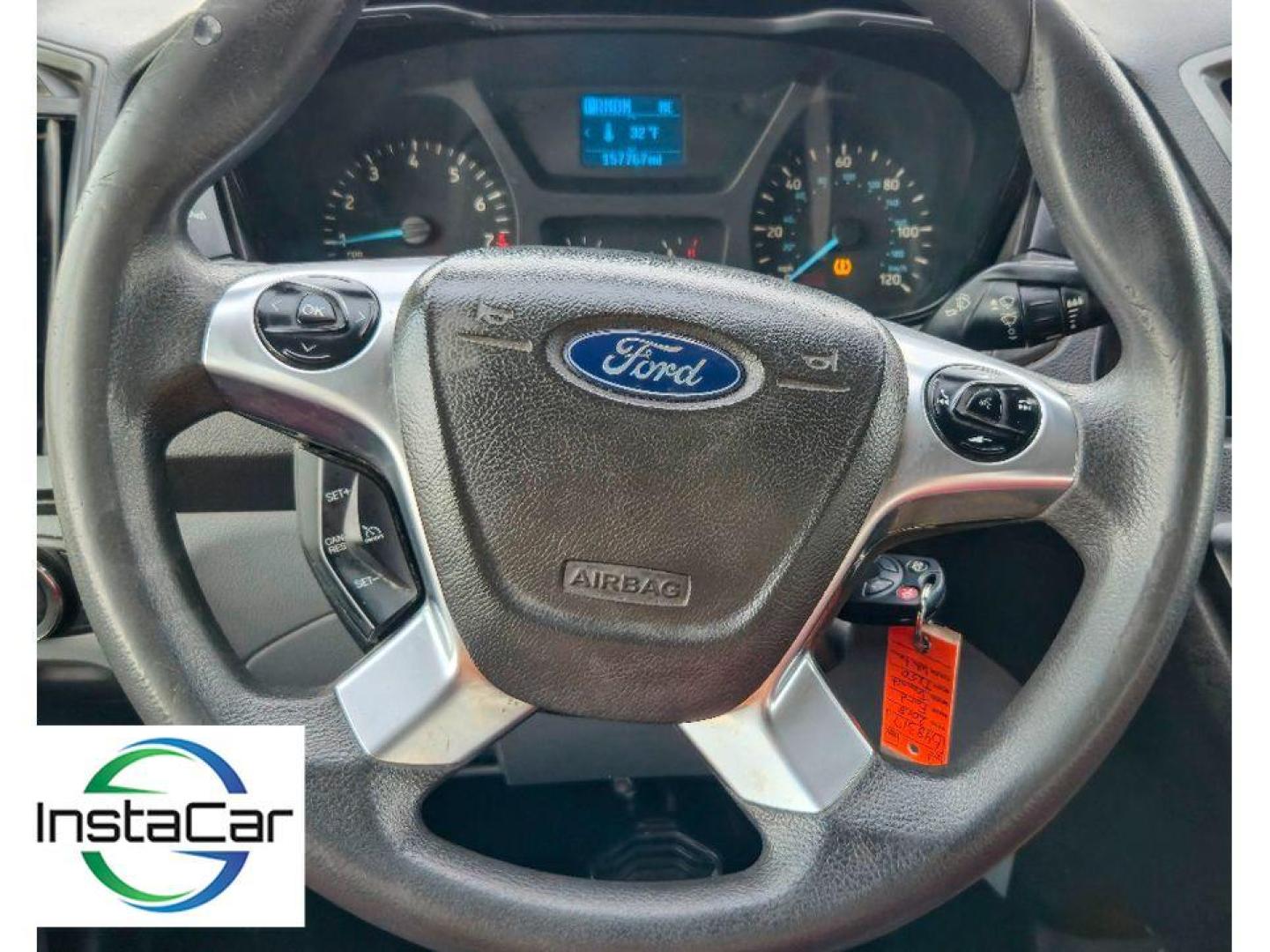 2018 Oxford White /Pewter Ford Transit Van Base w/Sliding Pass-Side Cargo Door (1FTKR3XM1JK) with an V6, 3.7L engine, 6-speed automatic transmission, located at 6520 E. Independence Blvd., Charlotte, NC, 28212, 35.146019, -80.723465 - <b>Equipment</b><br>The state of the art park assist system will guide you easily into any spot. Bluetooth technology is built into this 3/4 ton van, keeping your hands on the steering wheel and your focus on the road. with XM/Sirus Satellite Radio you are no longer restricted by poor quality local - Photo#5