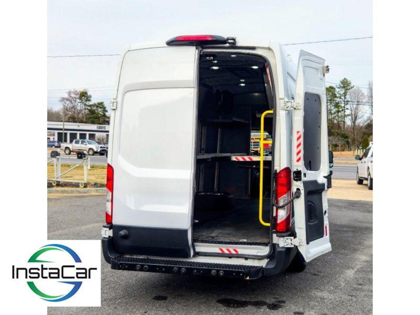 2018 Oxford White /Pewter Ford Transit Van Base w/Sliding Pass-Side Cargo Door (1FTKR3XM1JK) with an V6, 3.7L engine, 6-speed automatic transmission, located at 6520 E. Independence Blvd., Charlotte, NC, 28212, 35.146019, -80.723465 - <b>Equipment</b><br>The state of the art park assist system will guide you easily into any spot. Bluetooth technology is built into this 3/4 ton van, keeping your hands on the steering wheel and your focus on the road. with XM/Sirus Satellite Radio you are no longer restricted by poor quality local - Photo#14