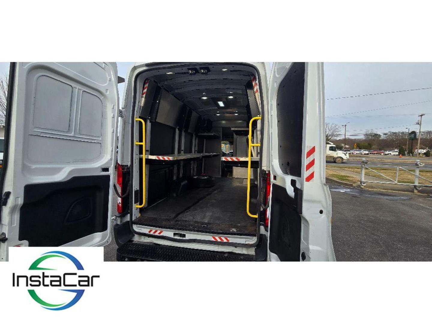 2018 Oxford White /Pewter Ford Transit Van Base w/Sliding Pass-Side Cargo Door (1FTKR3XM1JK) with an V6, 3.7L engine, 6-speed automatic transmission, located at 6520 E. Independence Blvd., Charlotte, NC, 28212, 35.146019, -80.723465 - <b>Equipment</b><br>The state of the art park assist system will guide you easily into any spot. Bluetooth technology is built into this 3/4 ton van, keeping your hands on the steering wheel and your focus on the road. with XM/Sirus Satellite Radio you are no longer restricted by poor quality local - Photo#17