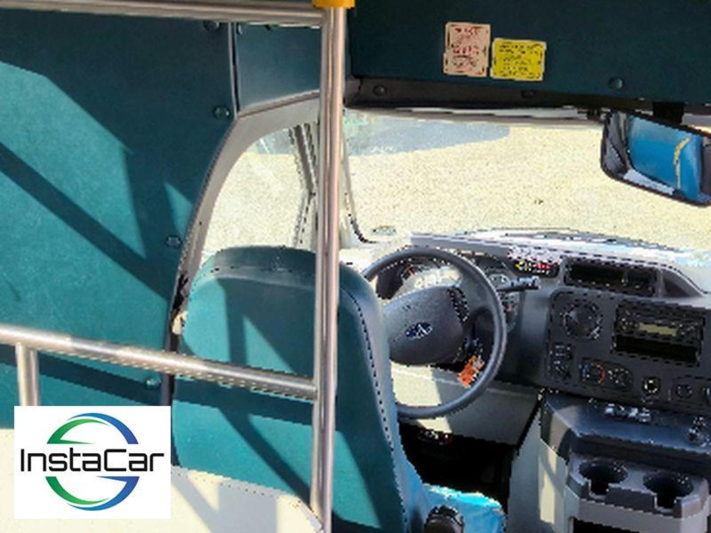 2014 Oxford White /Medium Flint Ford E-450 Super Duty Base (1FDFE4FS4ED) with an V10, 6.8L (415 CID) engine, 5-speed automatic transmission, located at 6520 E. Independence Blvd., Charlotte, NC, 28212, 35.146019, -80.723465 - <b>Equipment</b><br>Enjoy the incredible handling with the rear wheel drive on this unit. This unit shines with clean polished lines coated with an elegant white finish. The Ford E-450 Super Duty has a V10, 6.8L (415 CID) high output engine. Maintaining a stable interior temperature in this Ford E-4 - Photo#11