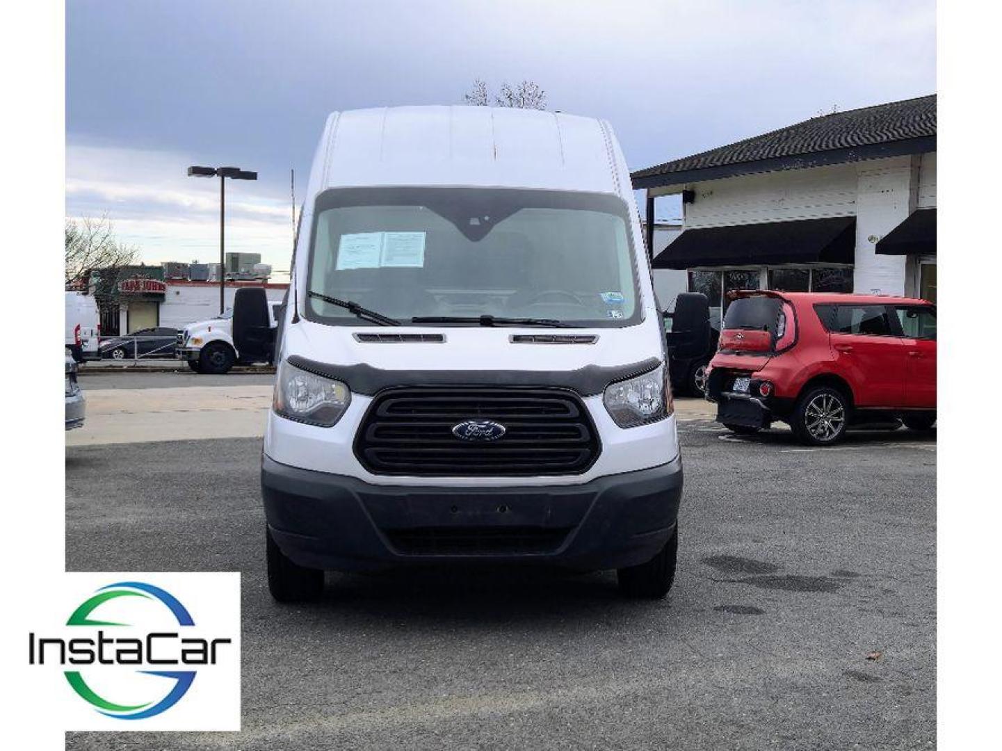 2016 Oxford White /Pewter Ford Transit Van Base (1FTYR3XV0GK) with an 5 Cyl, 3.2L engine, 6-speed automatic transmission, located at 6520 E. Independence Blvd., Charlotte, NC, 28212, 35.146019, -80.723465 - <b>Equipment</b><br>You'll never again be lost in a crowded city or a country region with the navigation system on this 2016 Ford Transit Van T-250 EL High Roof Slide. The rear parking assist technology on this unit will put you at ease when reversing. The system alerts you as you get closer to an - Photo#1