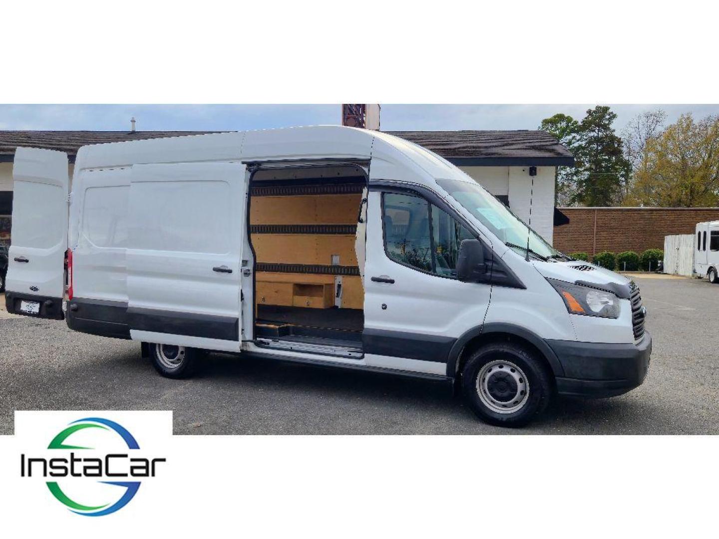 2016 Oxford White /Pewter Ford Transit Van Base (1FTYR3XV0GK) with an 5 Cyl, 3.2L engine, 6-speed automatic transmission, located at 6520 E. Independence Blvd., Charlotte, NC, 28212, 35.146019, -80.723465 - <b>Equipment</b><br>You'll never again be lost in a crowded city or a country region with the navigation system on this 2016 Ford Transit Van T-250 EL High Roof Slide. The rear parking assist technology on this unit will put you at ease when reversing. The system alerts you as you get closer to an - Photo#11
