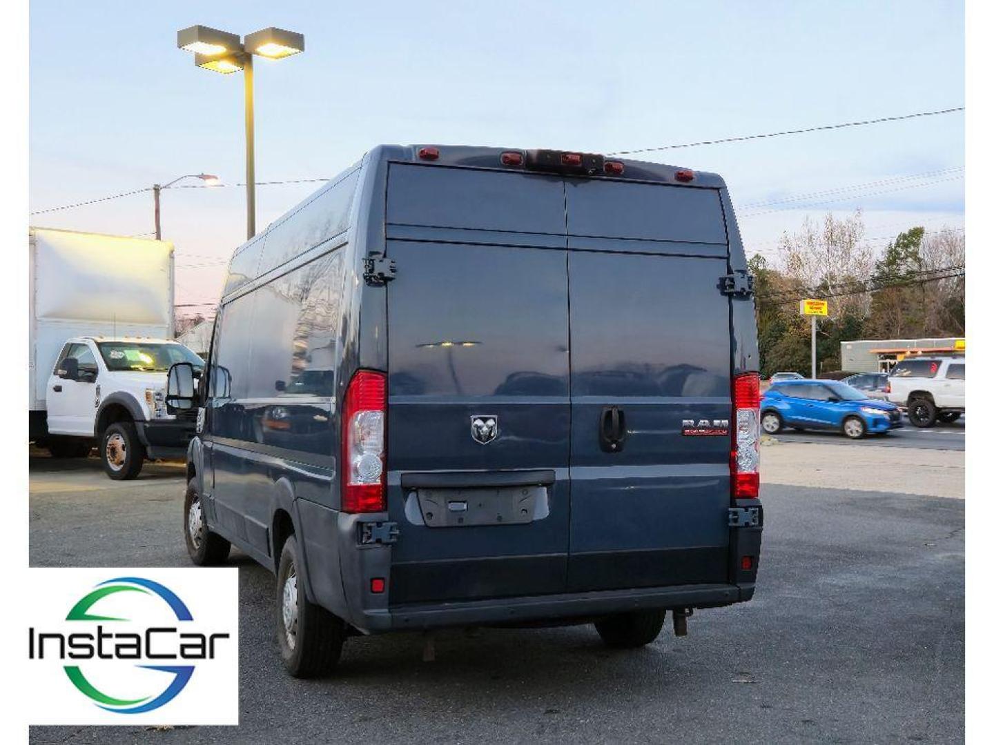 2019 Patriot Blue Pearlcoat /Black Ram ProMaster 3500 High Roof (3C6URVJG6KE) with an V6, 3.6L engine, 6-speed automatic transmission, located at 6520 E. Independence Blvd., Charlotte, NC, 28212, 35.146019, -80.723465 - <b>Equipment</b><br>See what's behind you with the back up camera on this Ram ProMaster 3500. The vehicle features a hands-free Bluetooth phone system. This unit has a V6, 3.6L high output engine. Set the temperature exactly where you are most comfortable in this unit. The fan speed and temperature - Photo#4