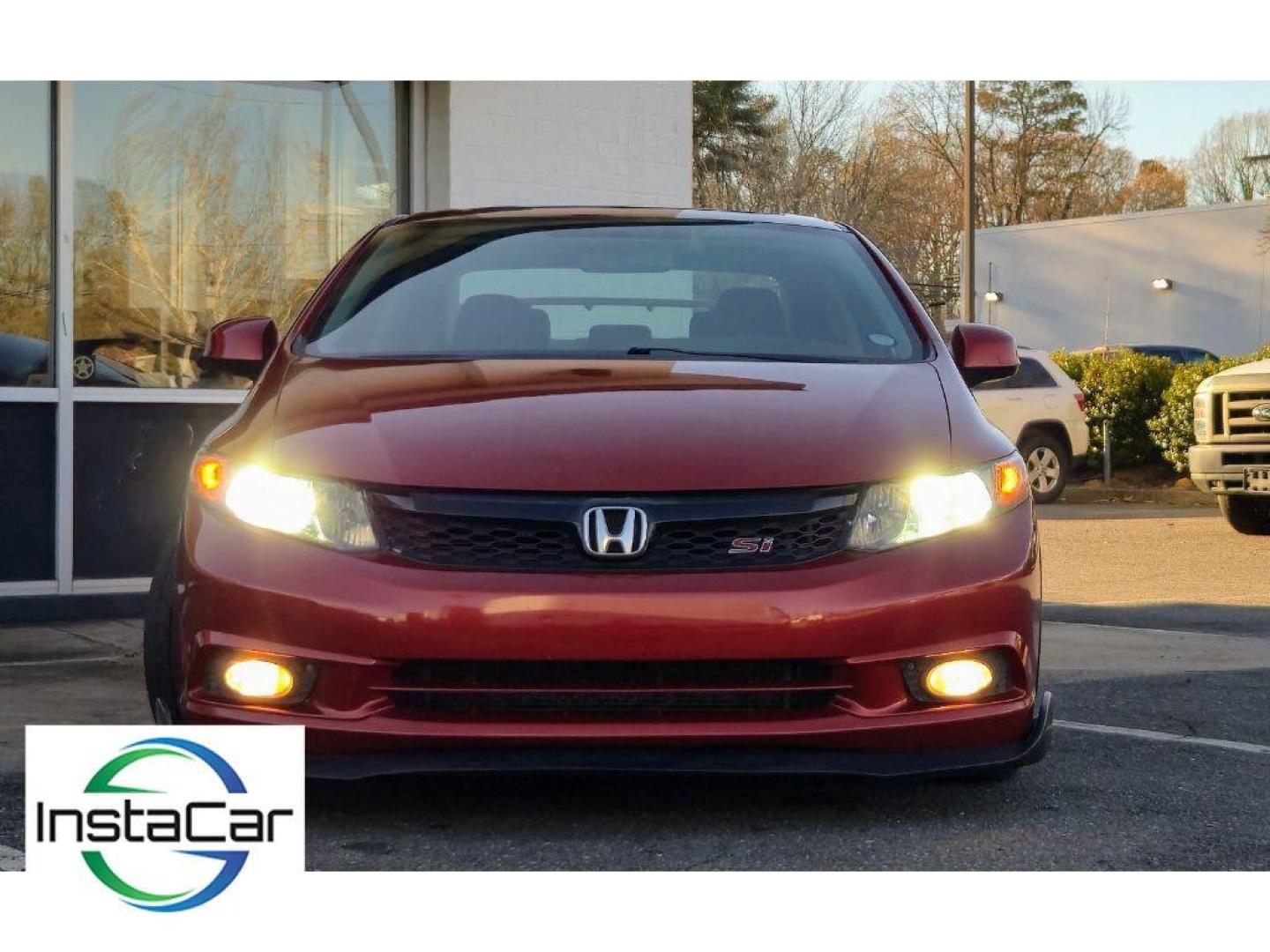 2012 Sunburst Orange Pearl /Black Honda Civic Si (2HGFB6E5XCH) with an 4 Cyl, 2.4L engine, 6-speed manual transmission, located at 6520 E. Independence Blvd., Charlotte, NC, 28212, 35.146019, -80.723465 - Photo#2