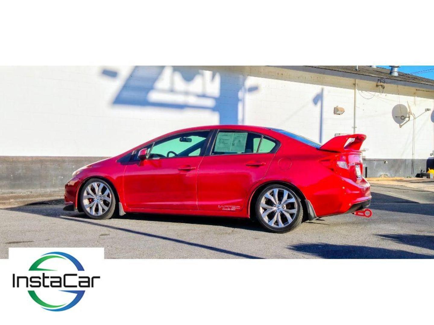 2012 Sunburst Orange Pearl /Black Honda Civic Si (2HGFB6E5XCH) with an 4 Cyl, 2.4L engine, 6-speed manual transmission, located at 6520 E. Independence Blvd., Charlotte, NC, 28212, 35.146019, -80.723465 - Photo#10