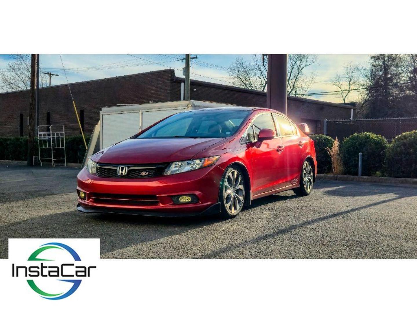 2012 Sunburst Orange Pearl /Black Honda Civic Si (2HGFB6E5XCH) with an 4 Cyl, 2.4L engine, 6-speed manual transmission, located at 6520 E. Independence Blvd., Charlotte, NC, 28212, 35.146019, -80.723465 - Photo#8