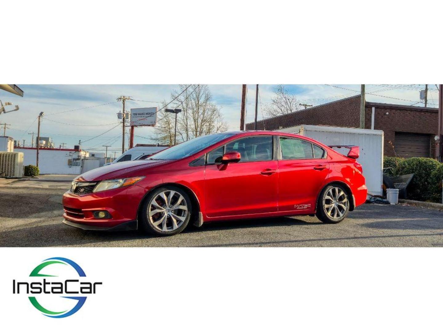 2012 Sunburst Orange Pearl /Black Honda Civic Si (2HGFB6E5XCH) with an 4 Cyl, 2.4L engine, 6-speed manual transmission, located at 6520 E. Independence Blvd., Charlotte, NC, 28212, 35.146019, -80.723465 - Photo#20
